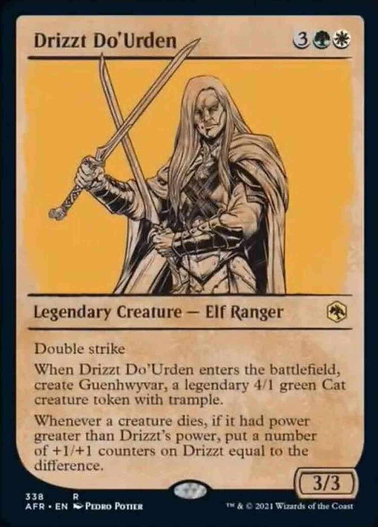 Drizzt Do'Urden (Showcase) magic card front