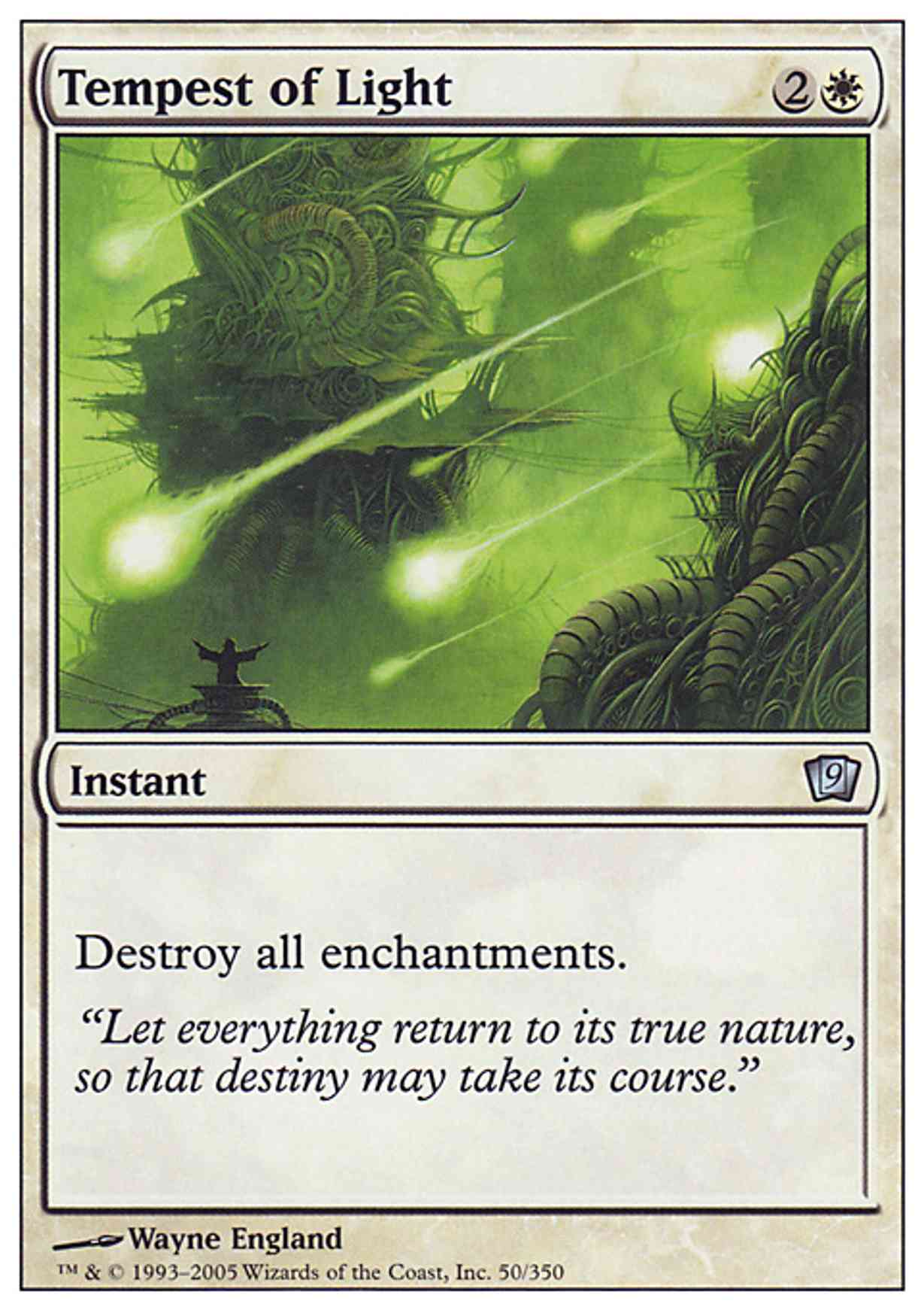Tempest of Light magic card front