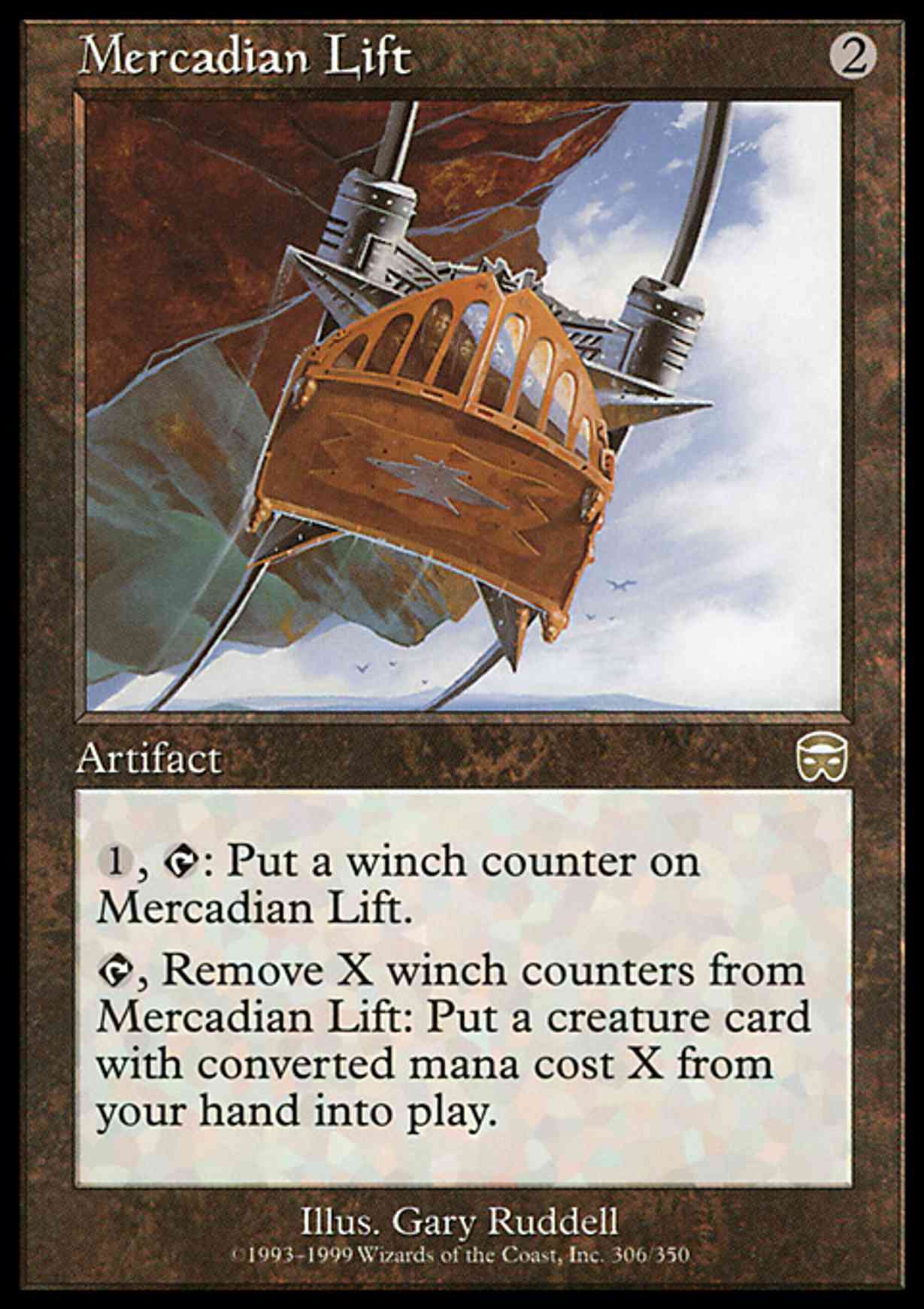 Mercadian Lift magic card front