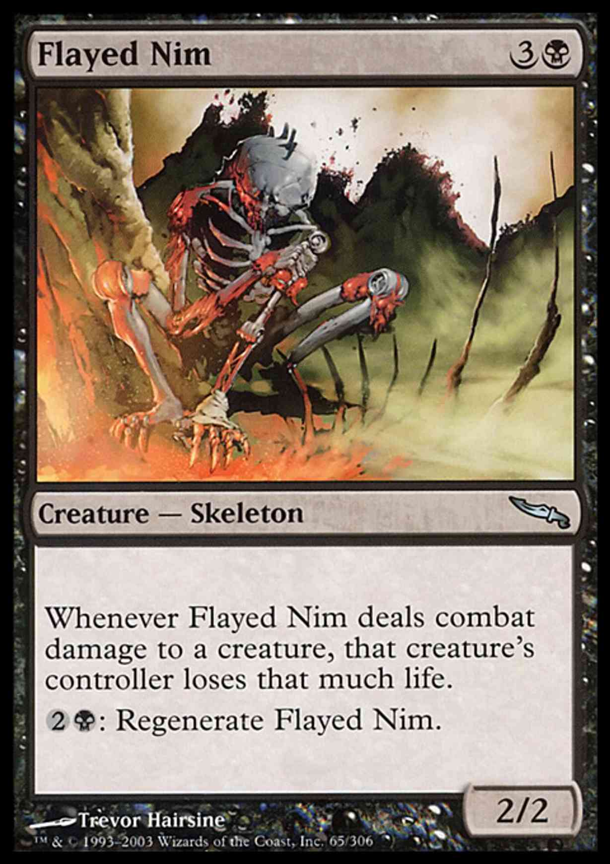 Flayed Nim magic card front