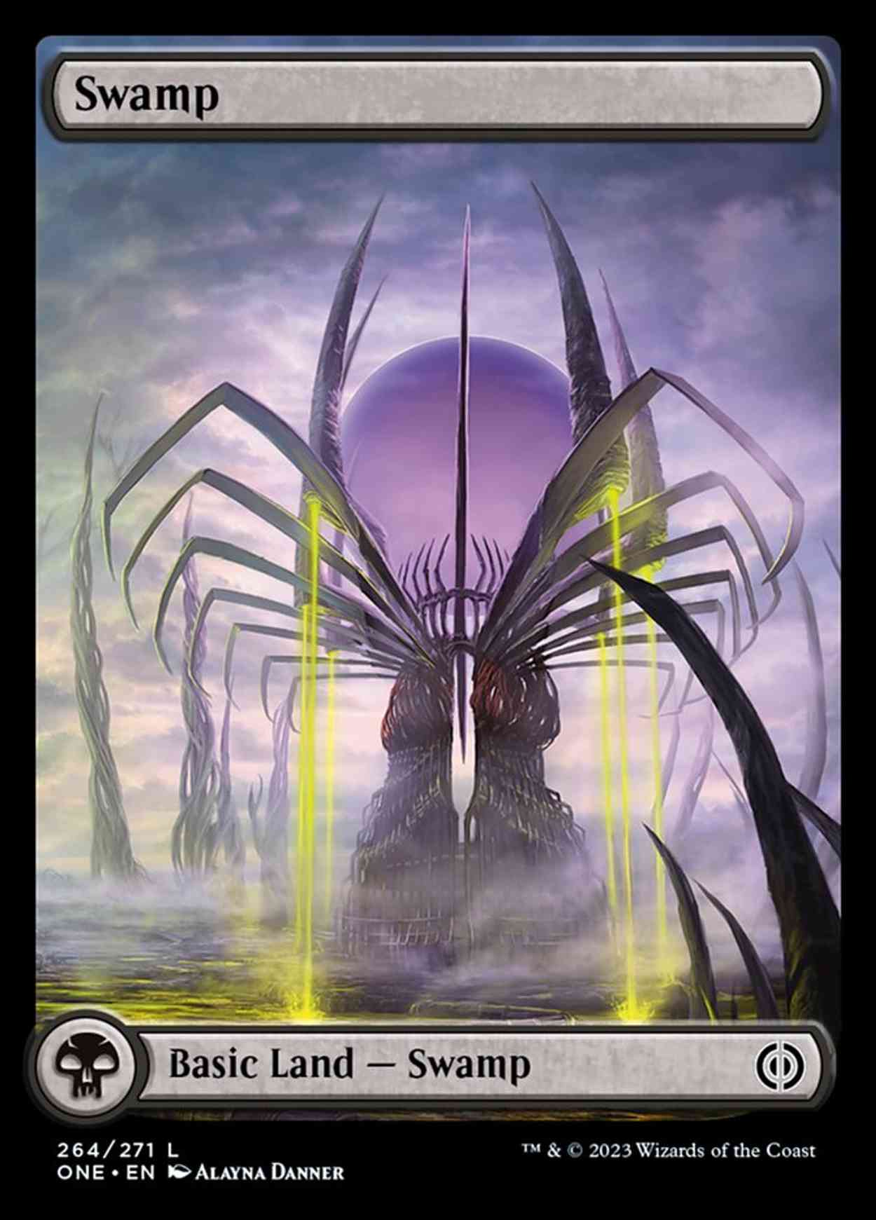 Swamp (264) magic card front