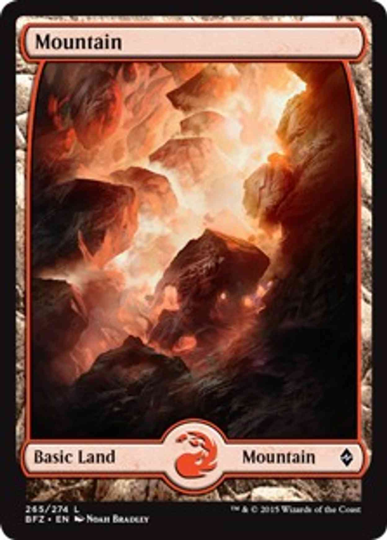 Mountain (265) - Full Art magic card front