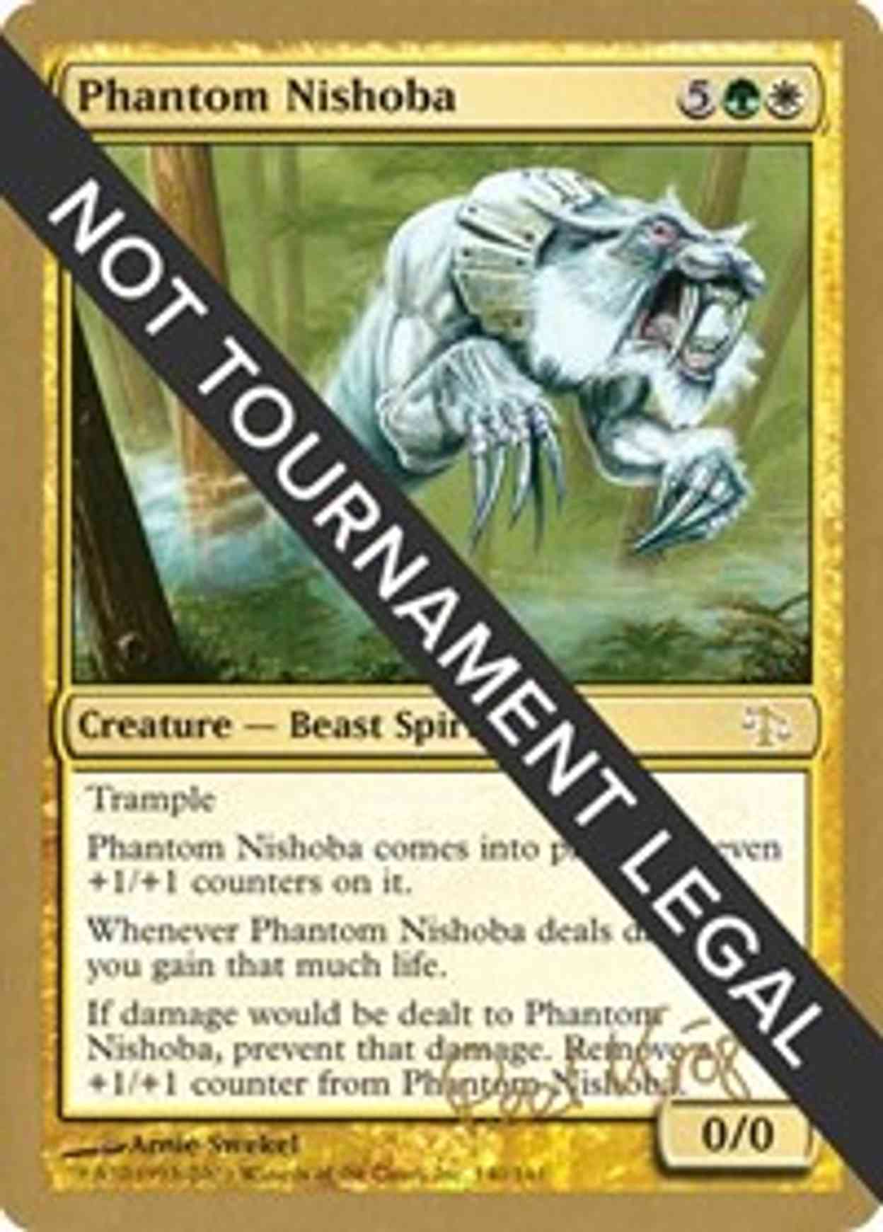 Phantom Nishoba - 2003 Peer Kroger (JUD) magic card front