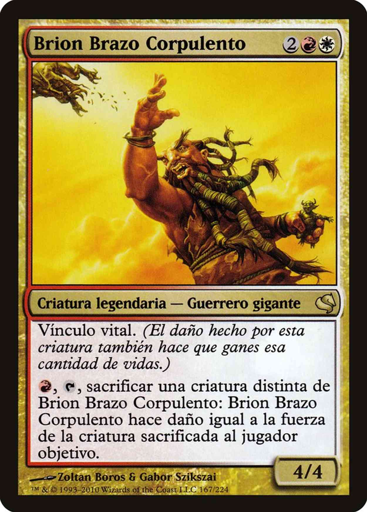 Brion Stoutarm (Retro Frame) magic card front