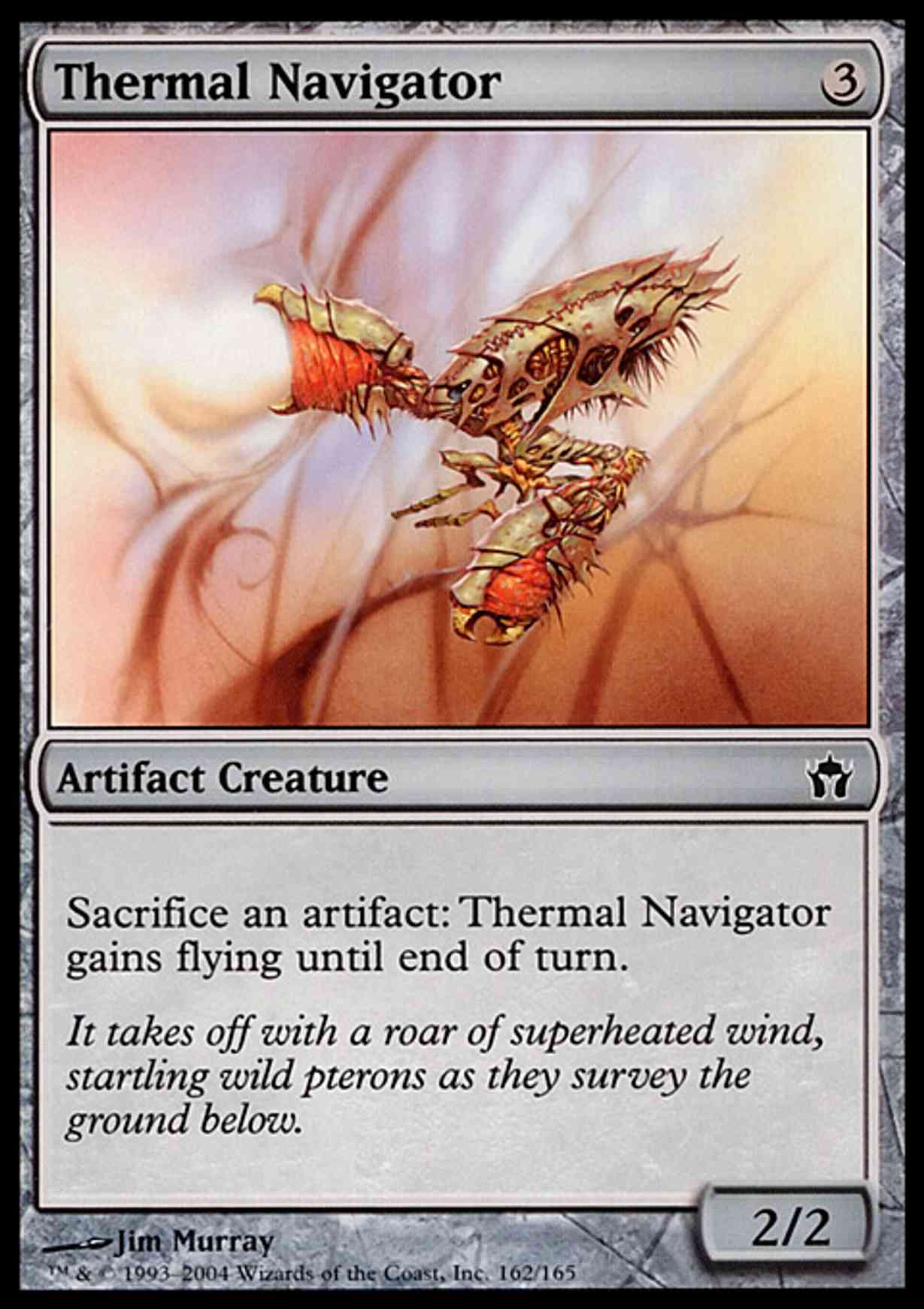 Thermal Navigator magic card front