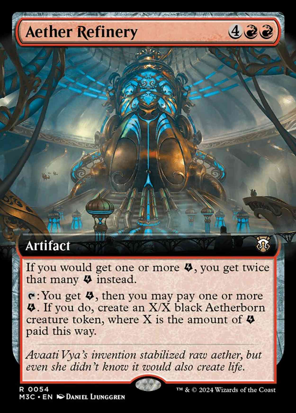 Aether Refinery (Extended Art) magic card front