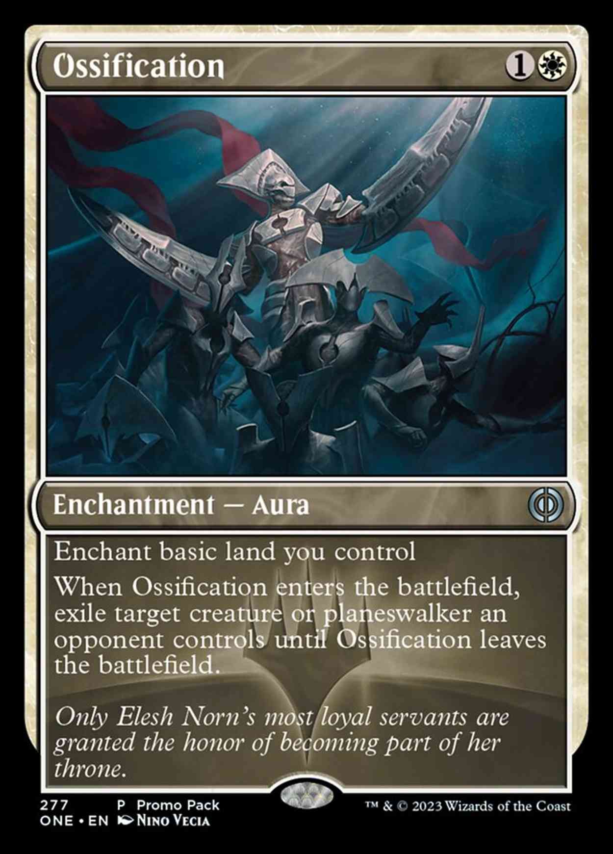 Ossification magic card front