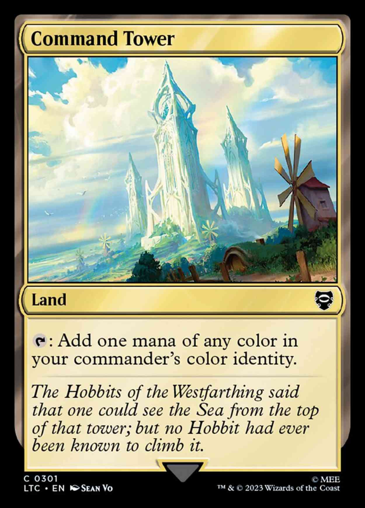 Command Tower magic card front