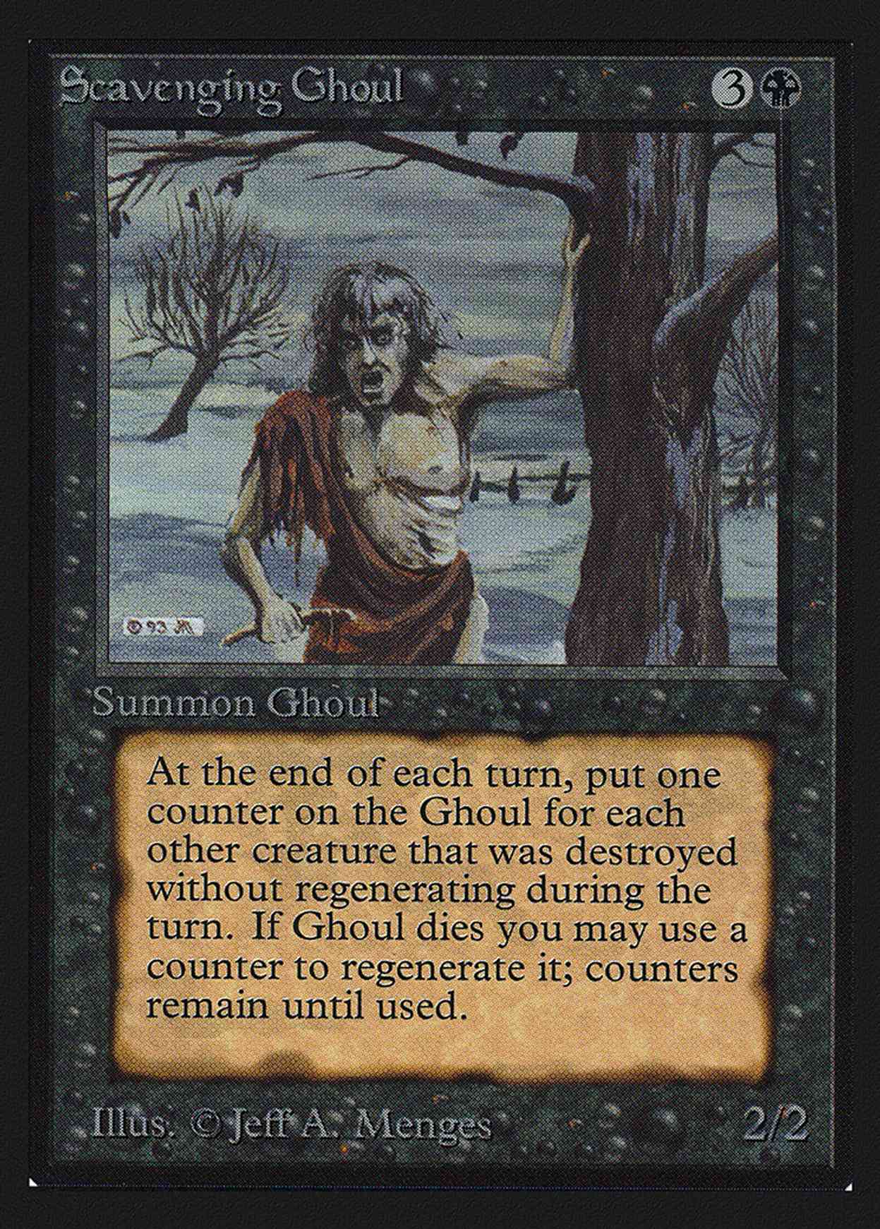 Scavenging Ghoul (IE) magic card front