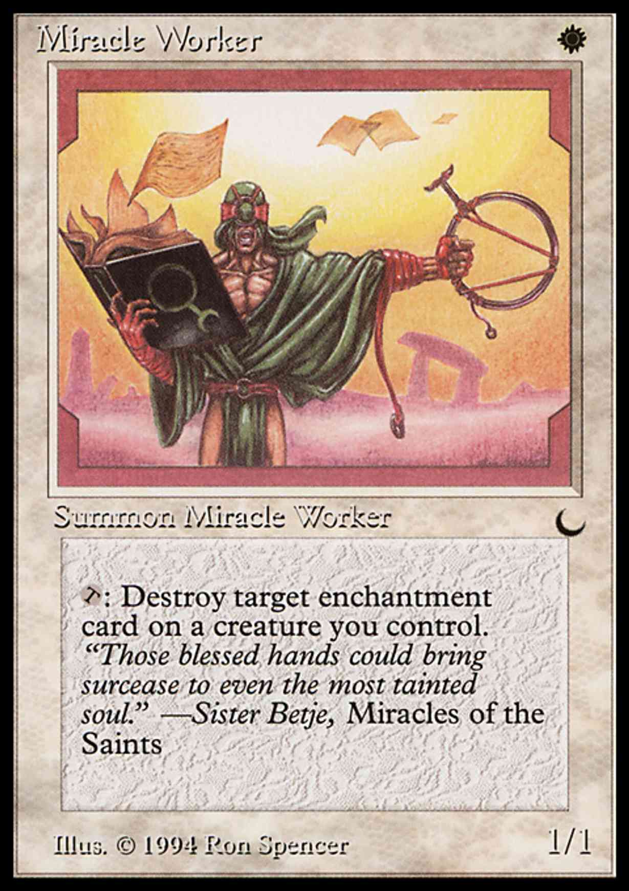 Miracle Worker magic card front