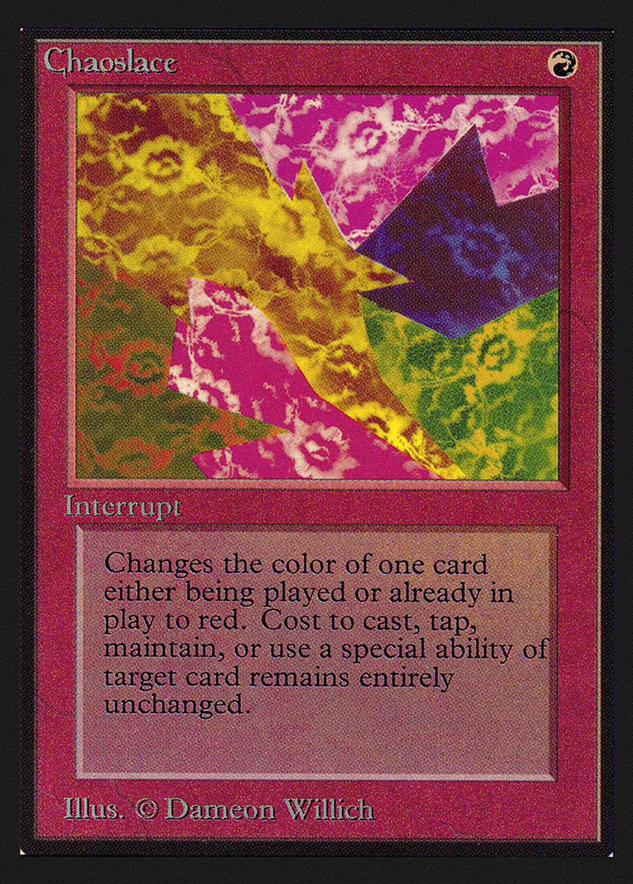 Chaoslace (CE) magic card front