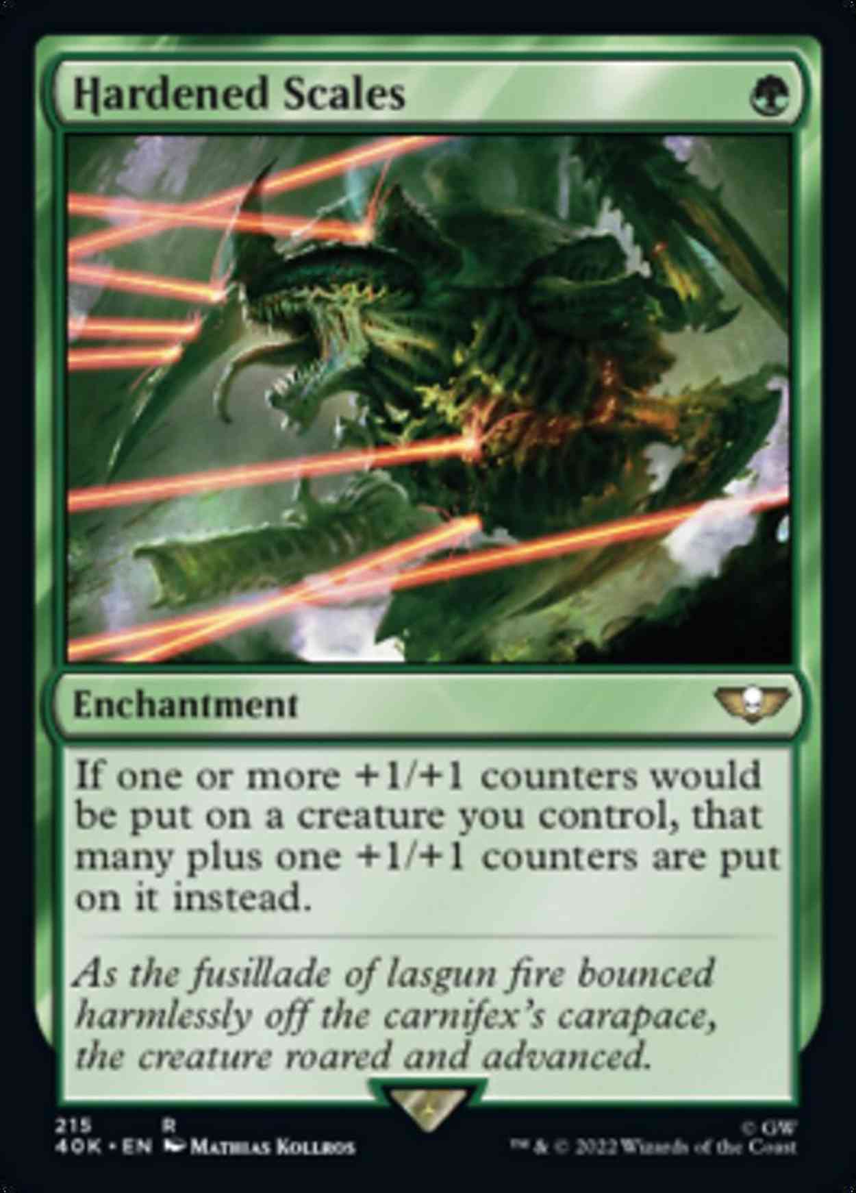 Hardened Scales (Surge Foil) magic card front