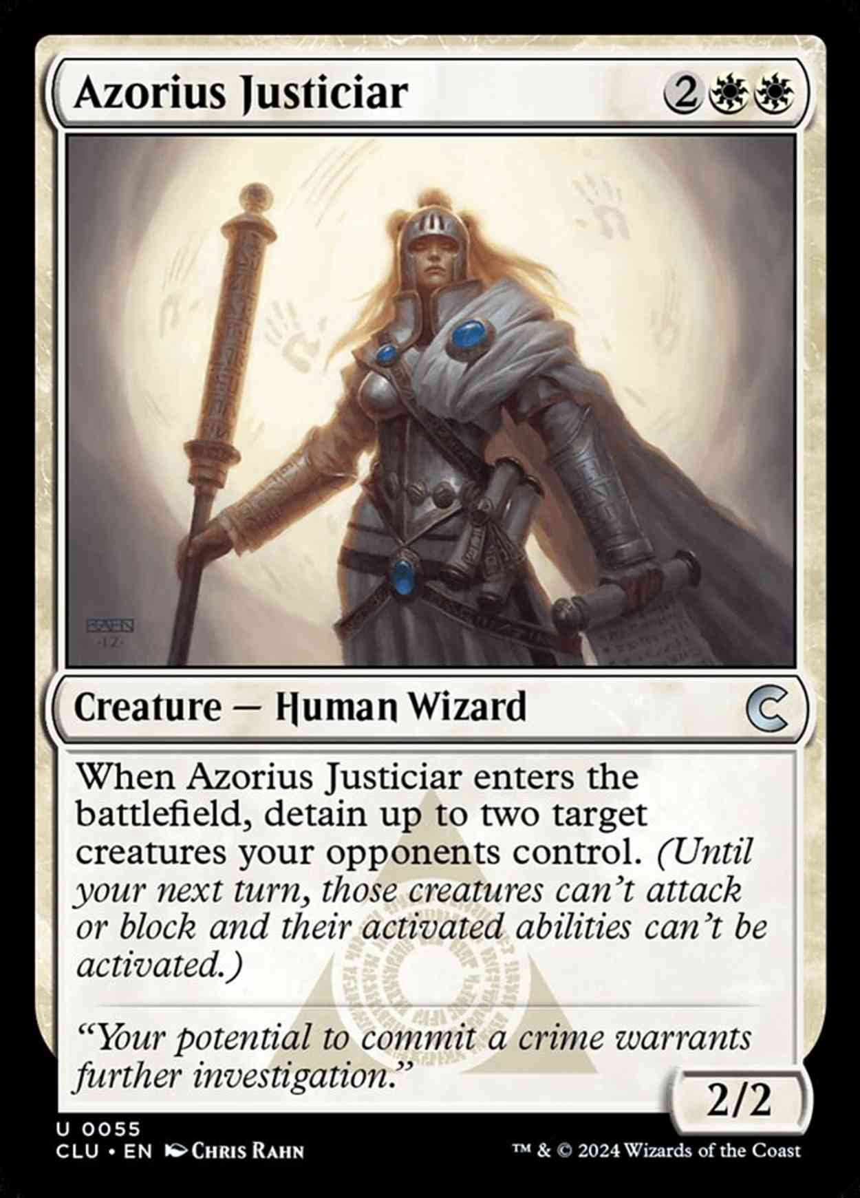 Azorius Justiciar magic card front