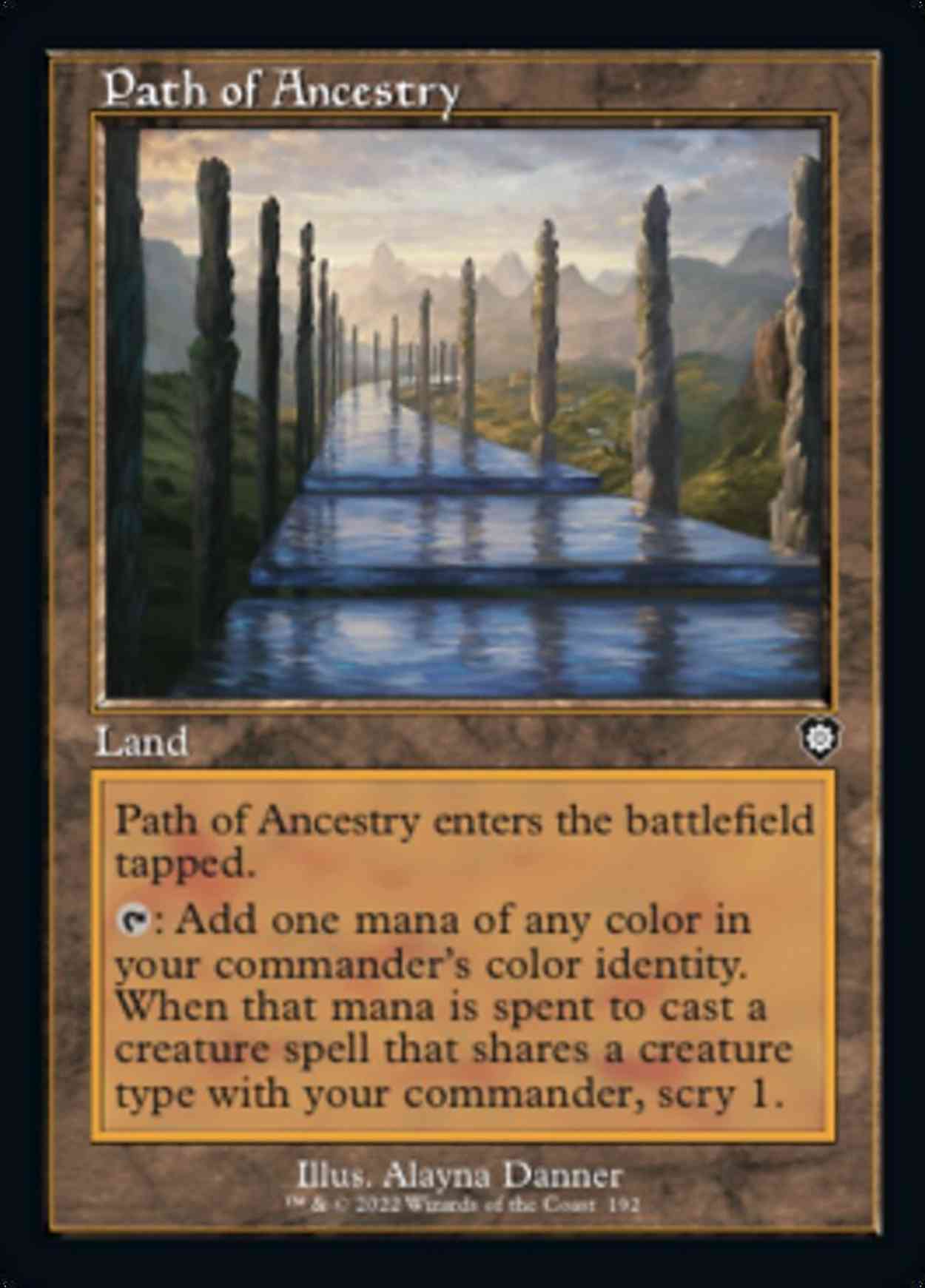 Path of Ancestry magic card front