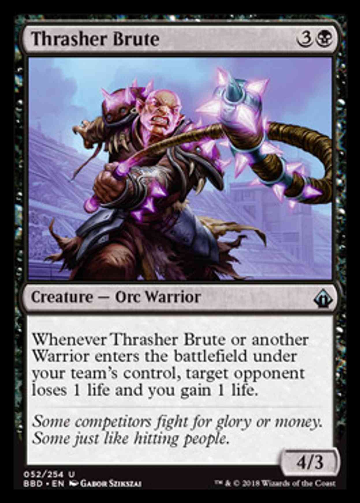Thrasher Brute magic card front