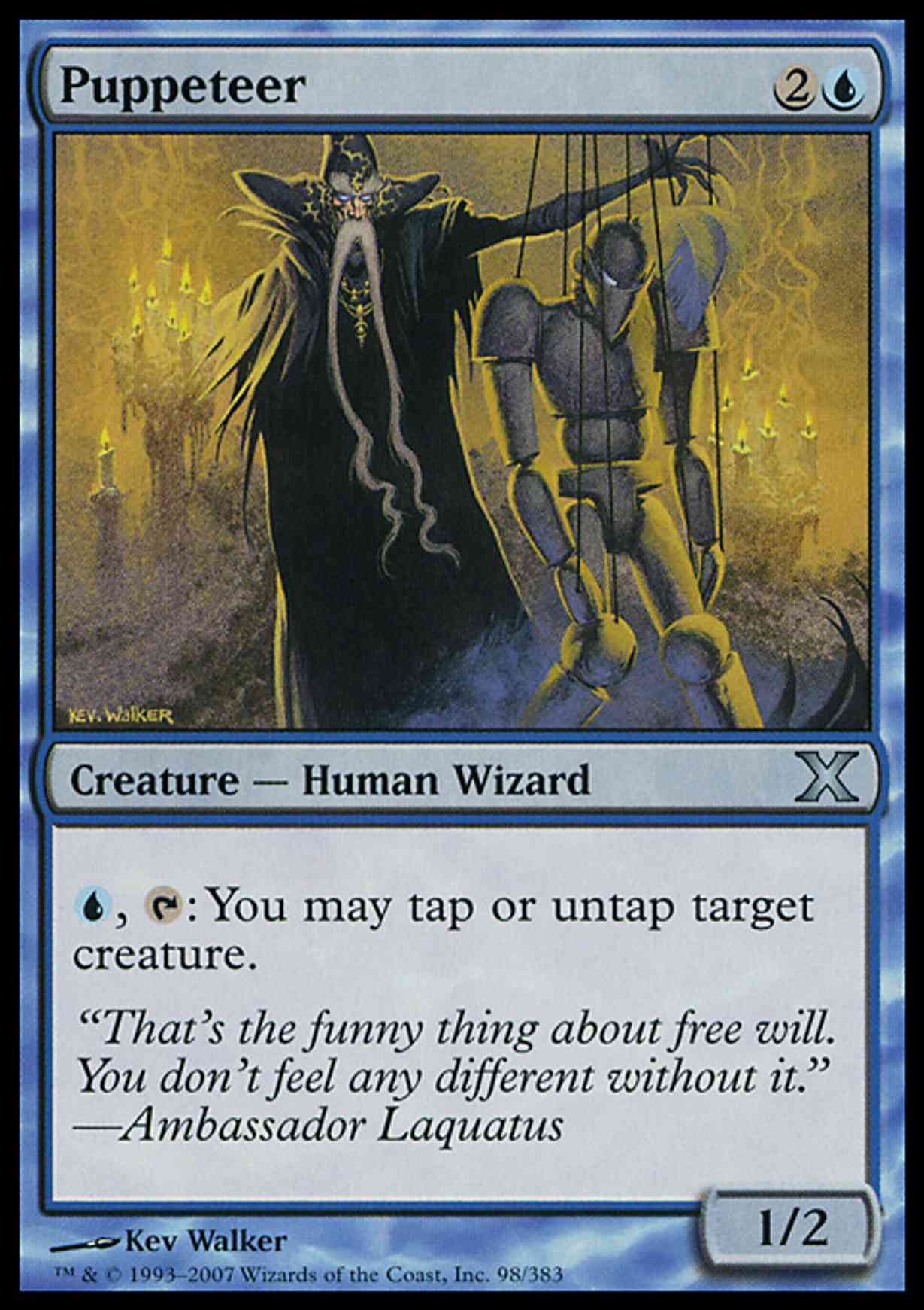 Puppeteer magic card front