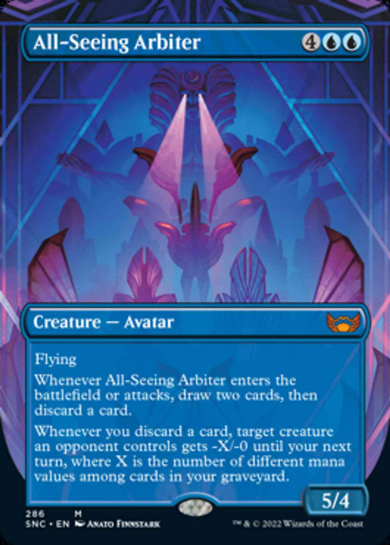 All-Seeing Arbiter (Borderless) magic card front