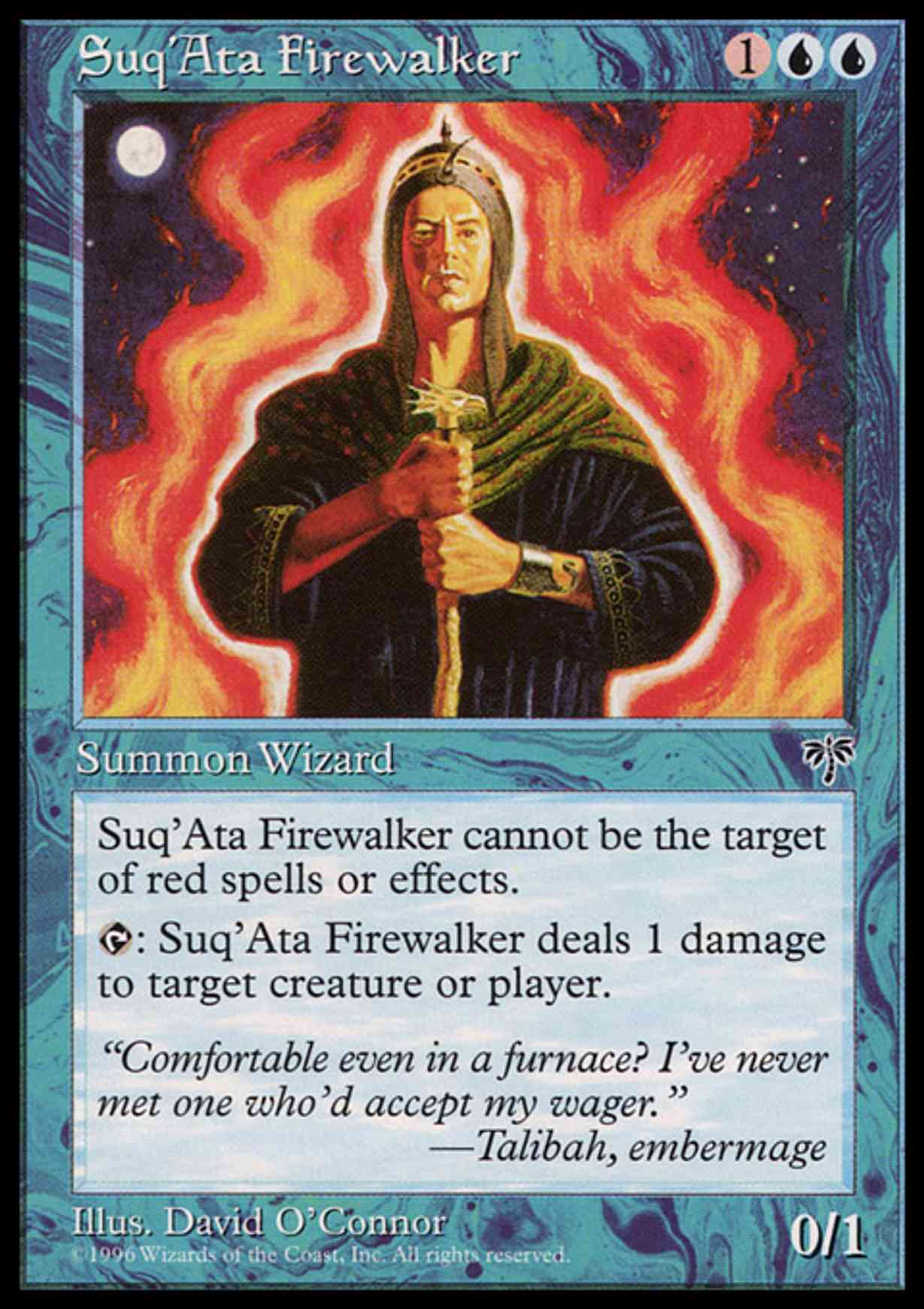 Suq'Ata Firewalker magic card front