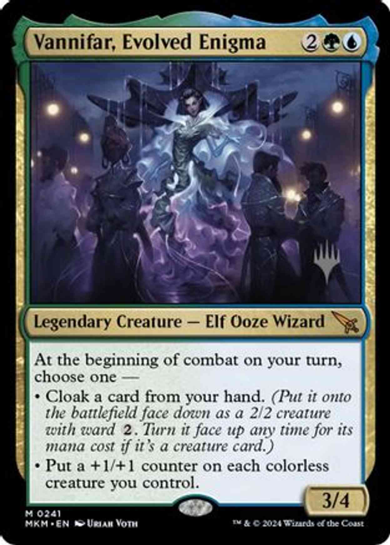 Vannifar, Evolved Enigma magic card front