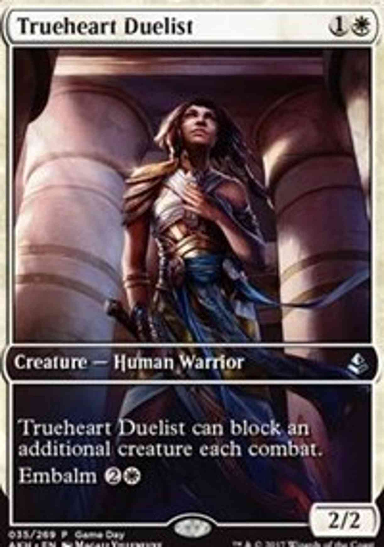Trueheart Duelist magic card front