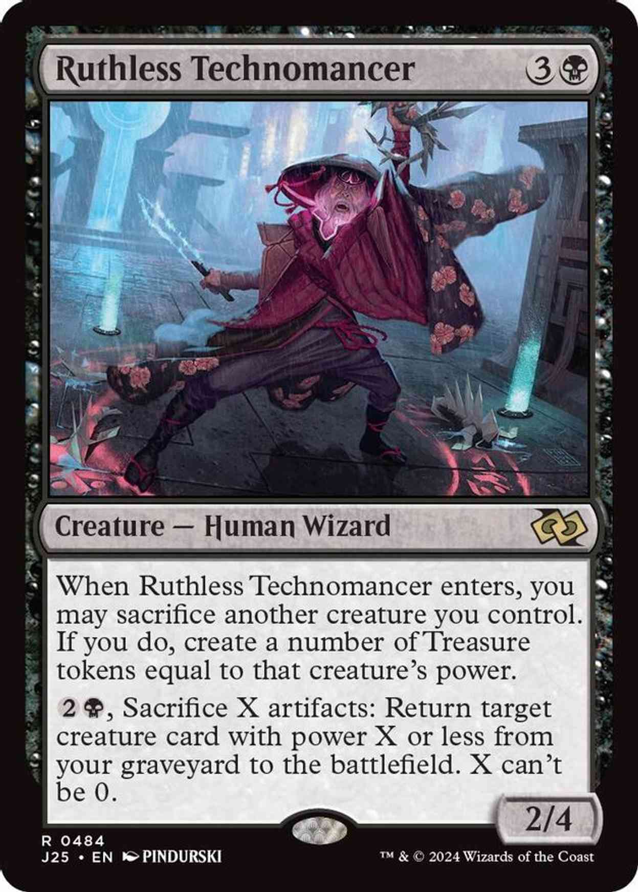 Ruthless Technomancer magic card front