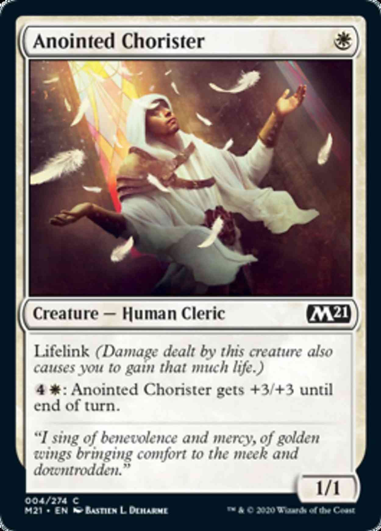 Anointed Chorister magic card front