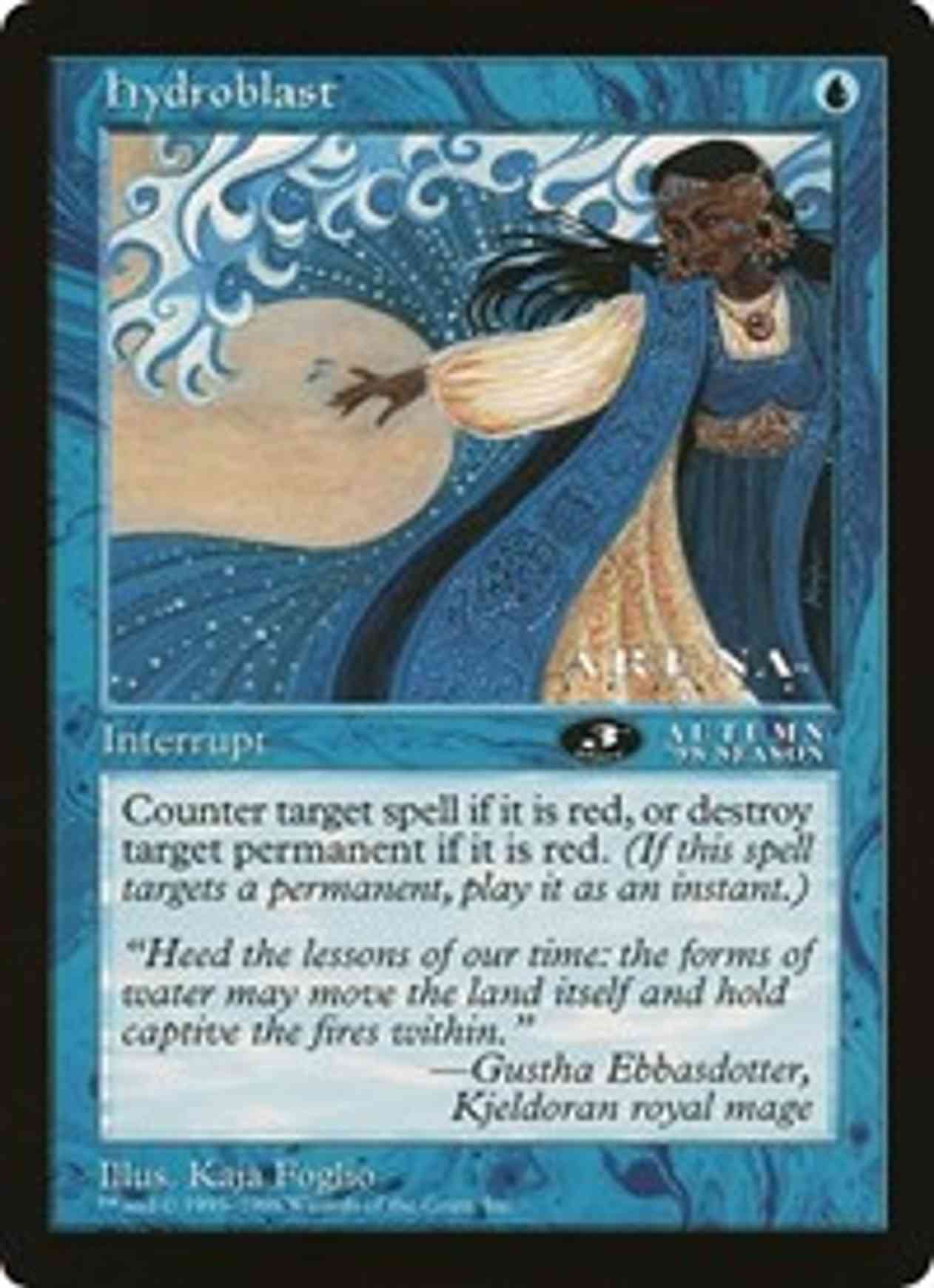 Hydroblast (4th Place) (Oversized) magic card front