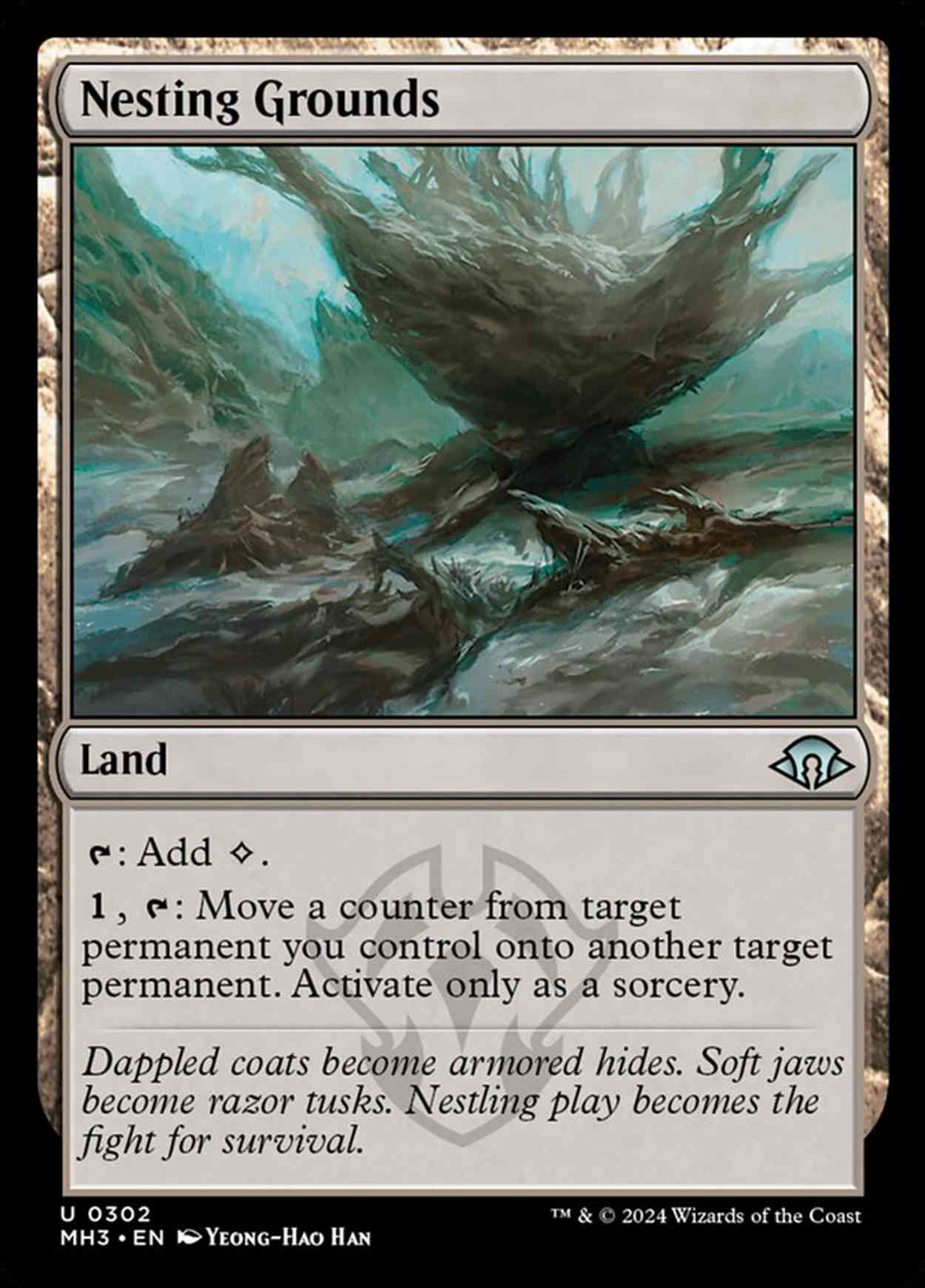 Nesting Grounds magic card front