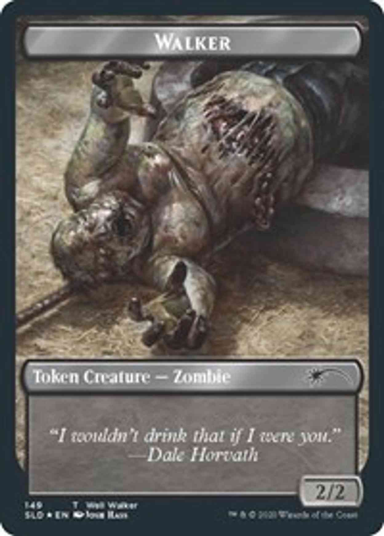 Walker (Well Walker // Blade Walker) Token magic card front