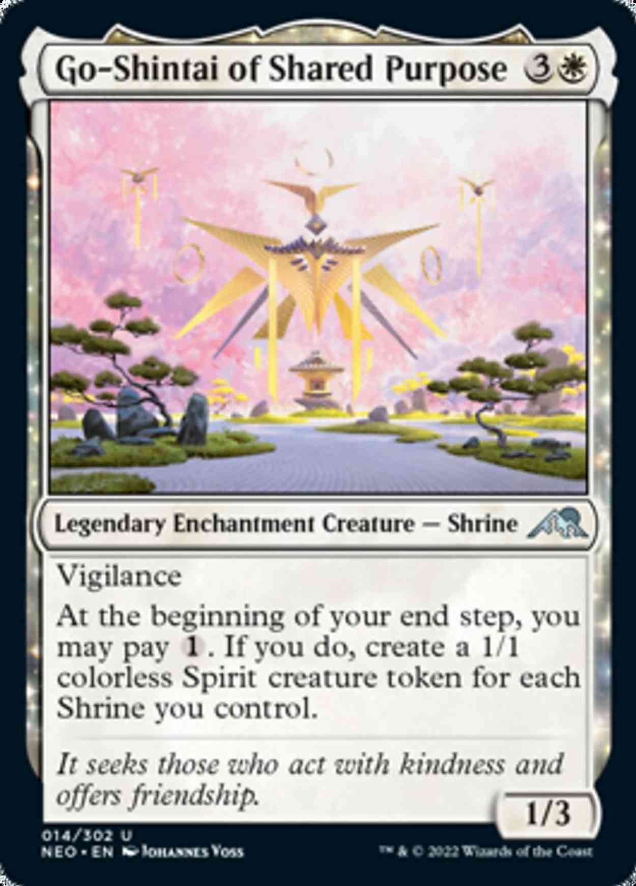 Go-Shintai of Shared Purpose magic card front