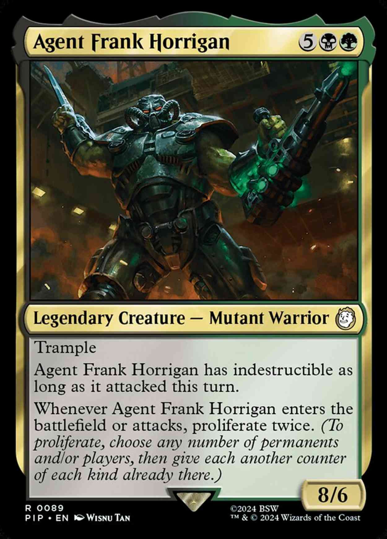 Agent Frank Horrigan magic card front