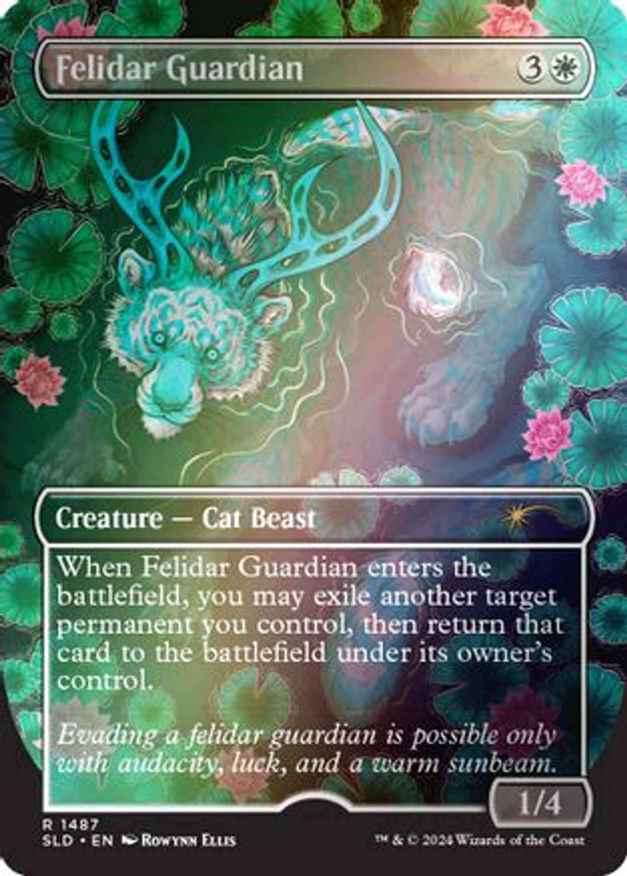 Felidar Guardian (Rainbow Foil) magic card front