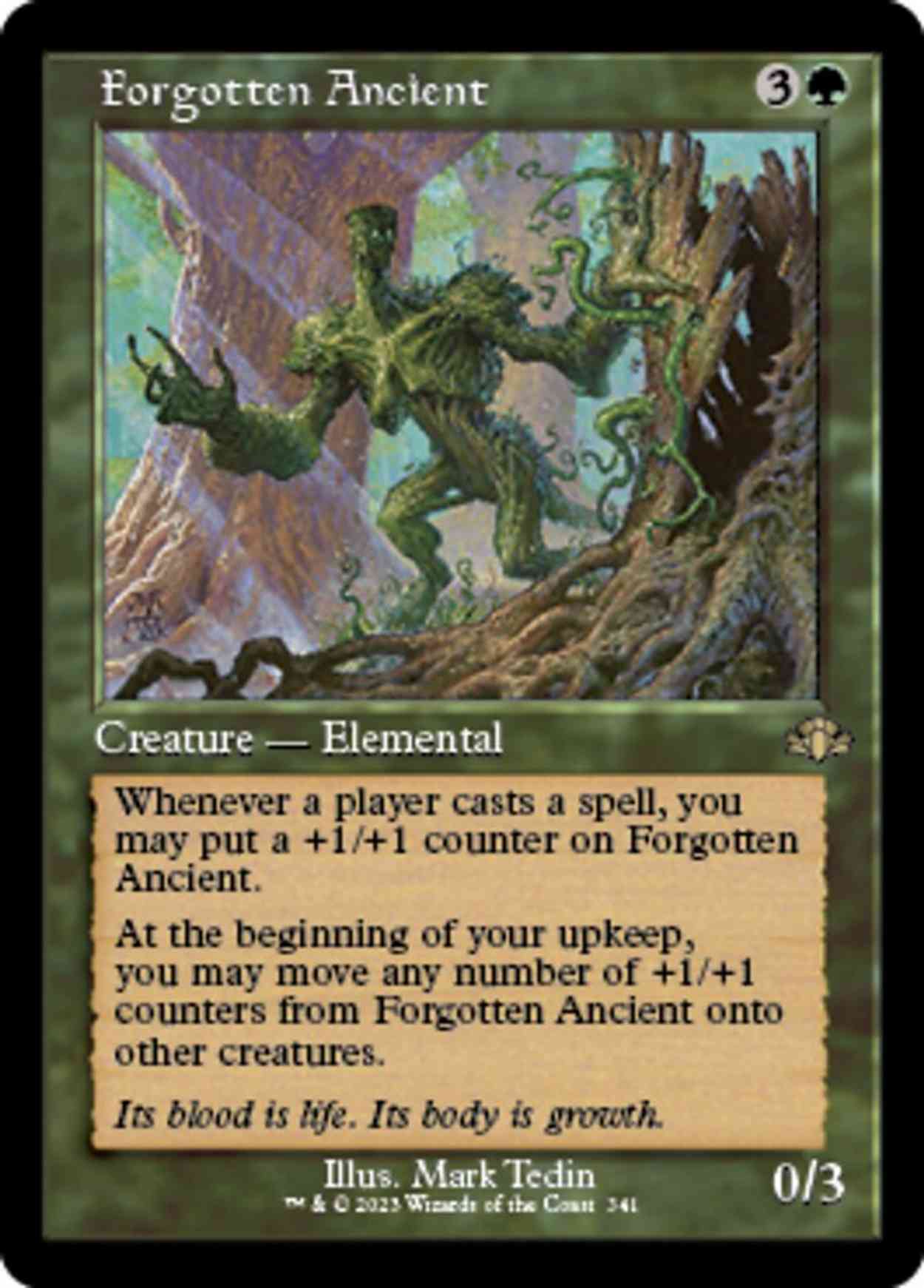 Forgotten Ancient (Retro Frame) magic card front
