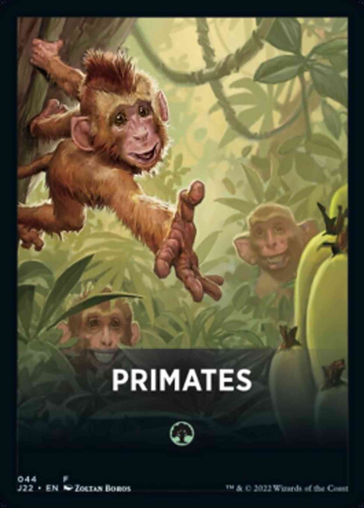 Primates Theme Card Price from mtg Jumpstart 2022