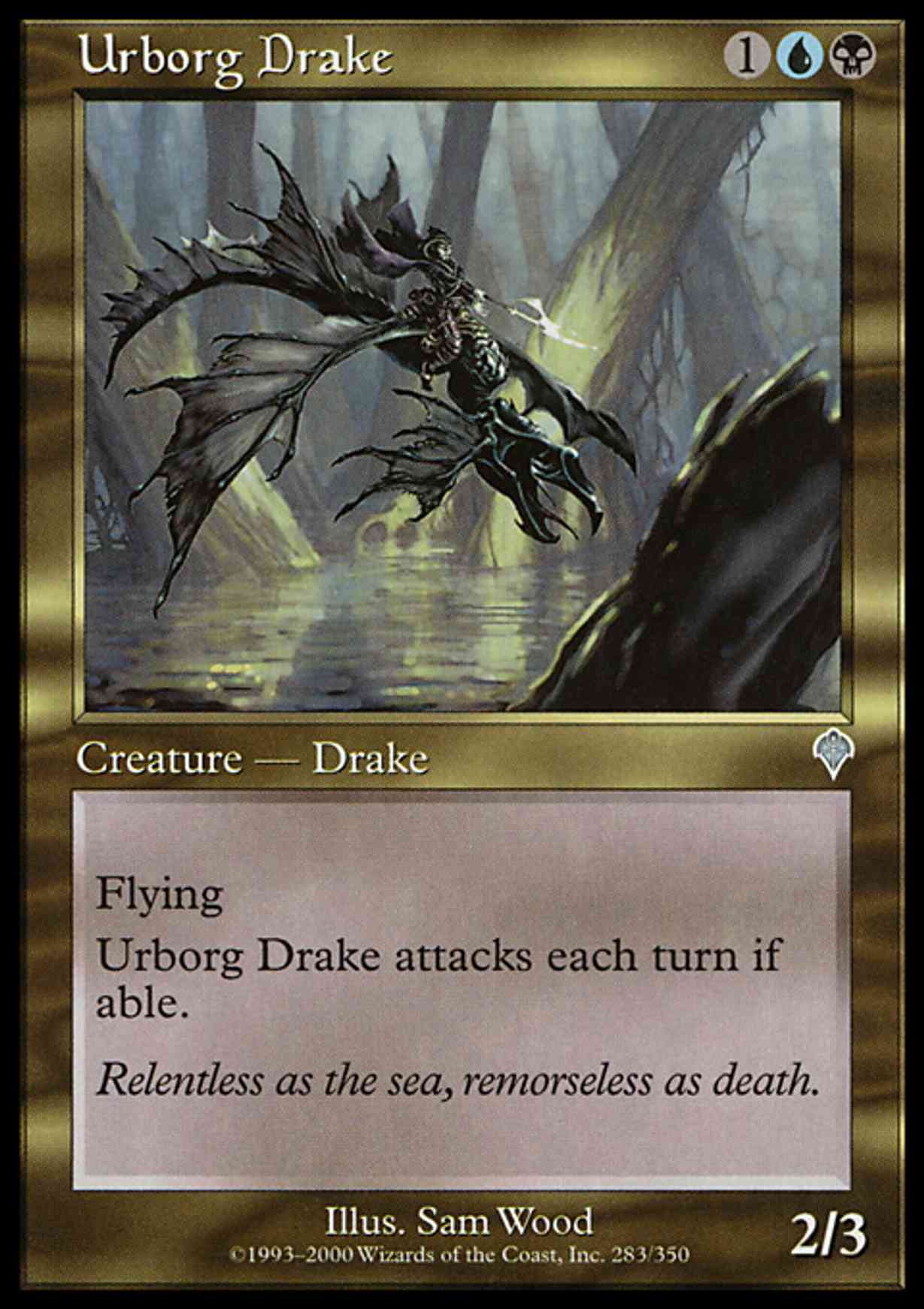 Urborg Drake magic card front