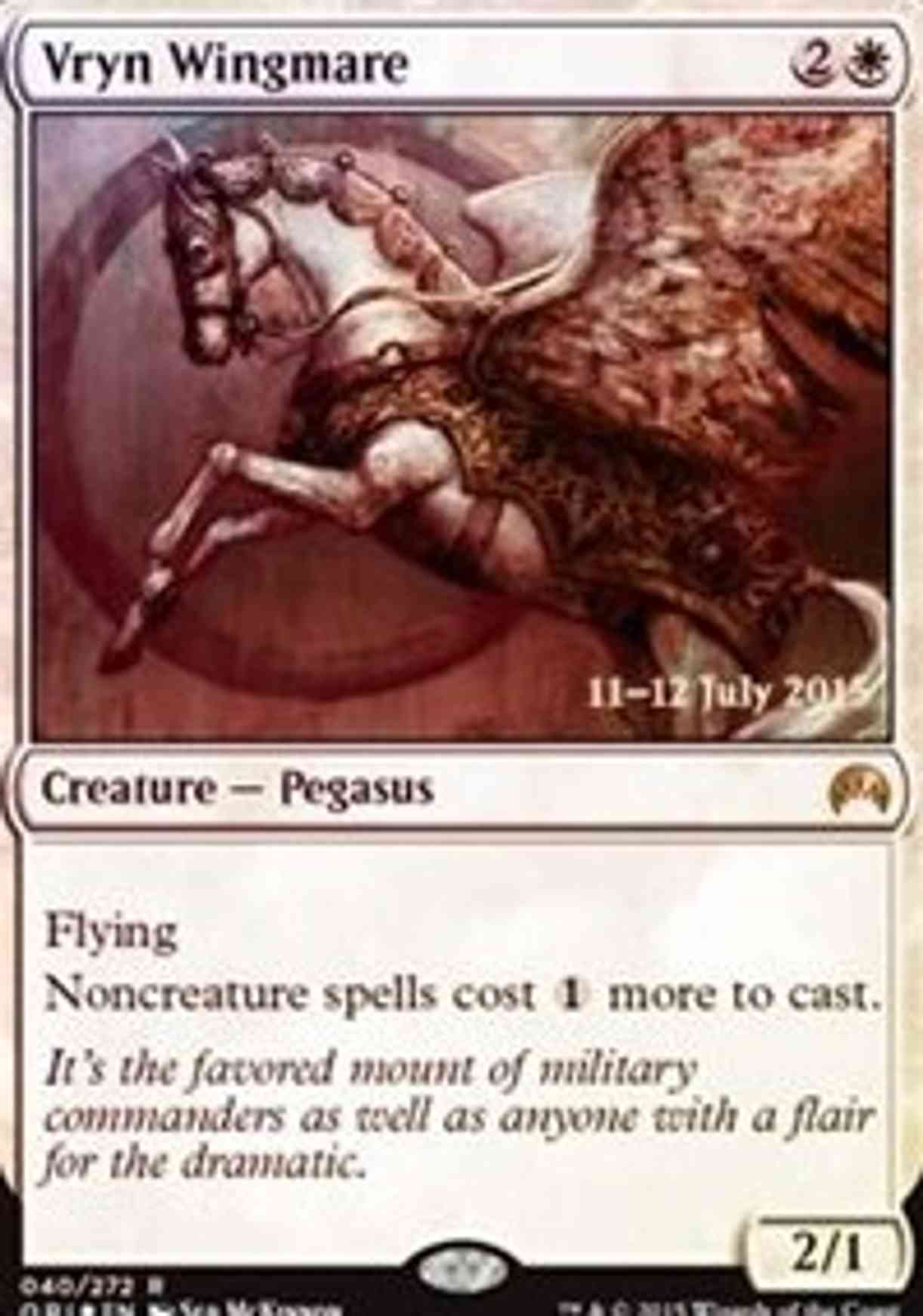 Vryn Wingmare magic card front