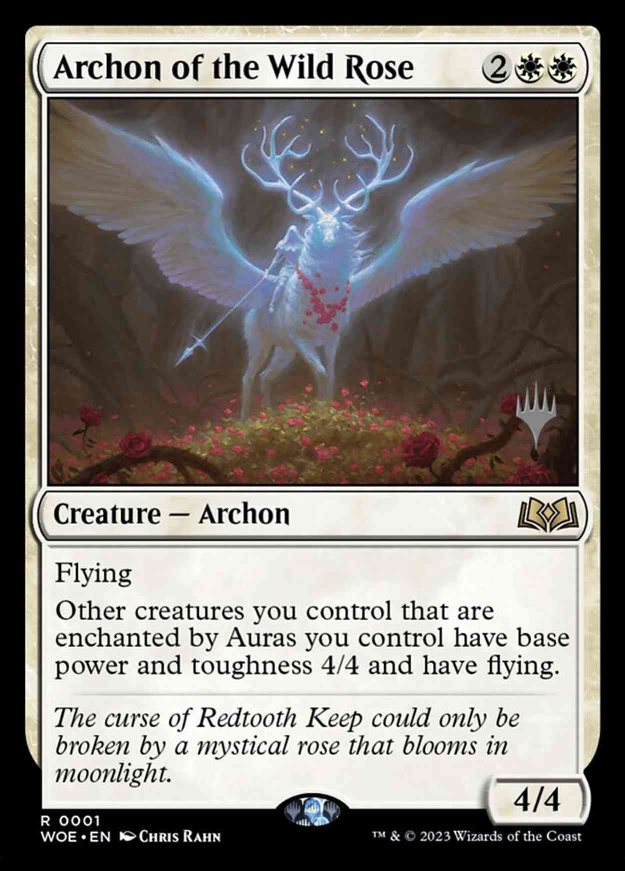 Archon of the Wild Rose magic card front