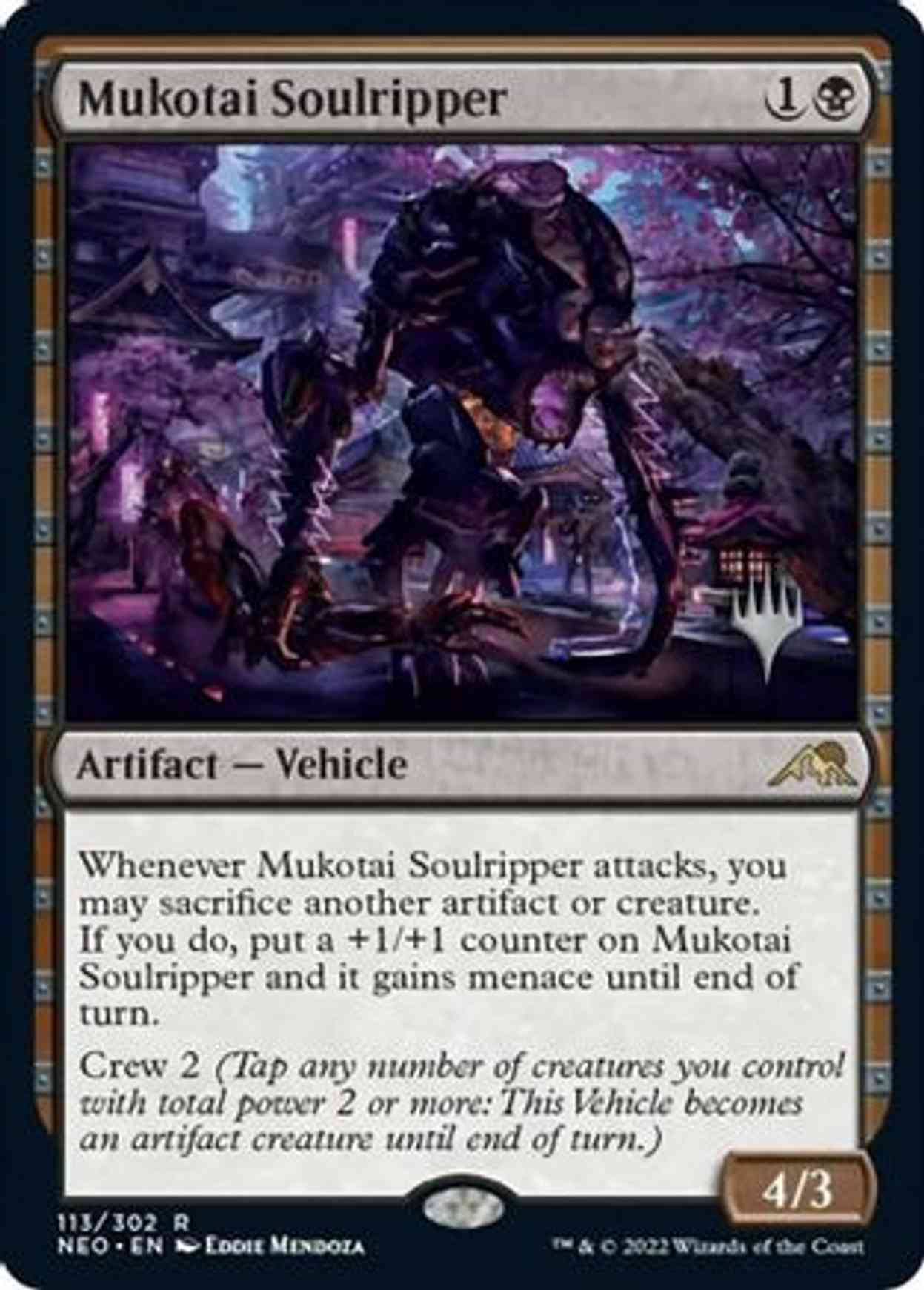 Mukotai Soulripper magic card front