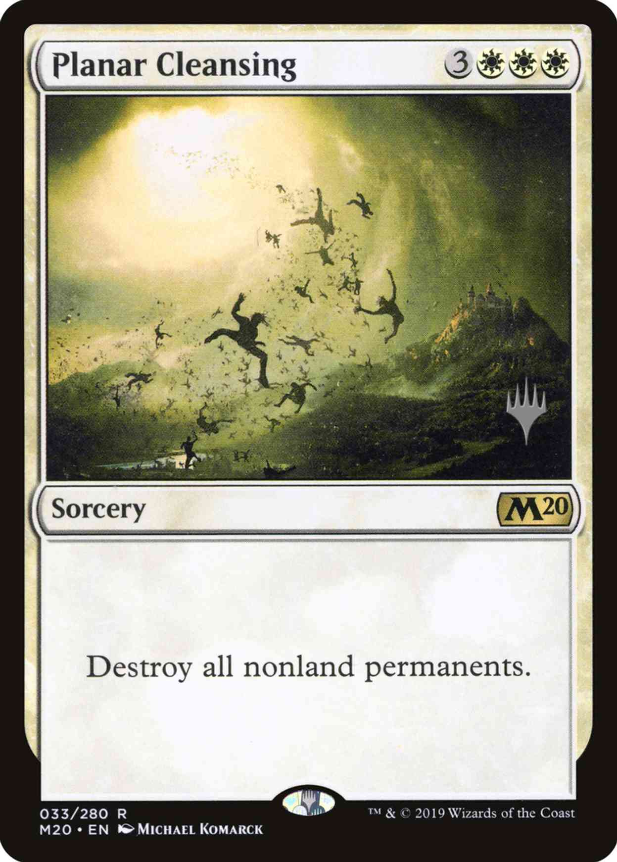 Planar Cleansing magic card front
