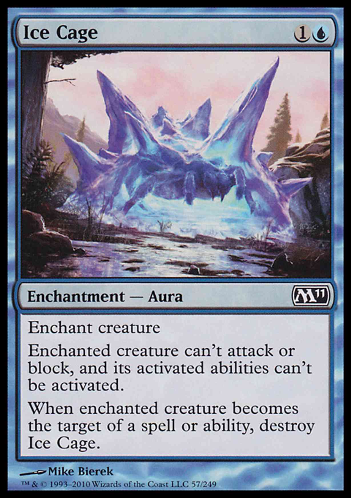 Ice Cage magic card front