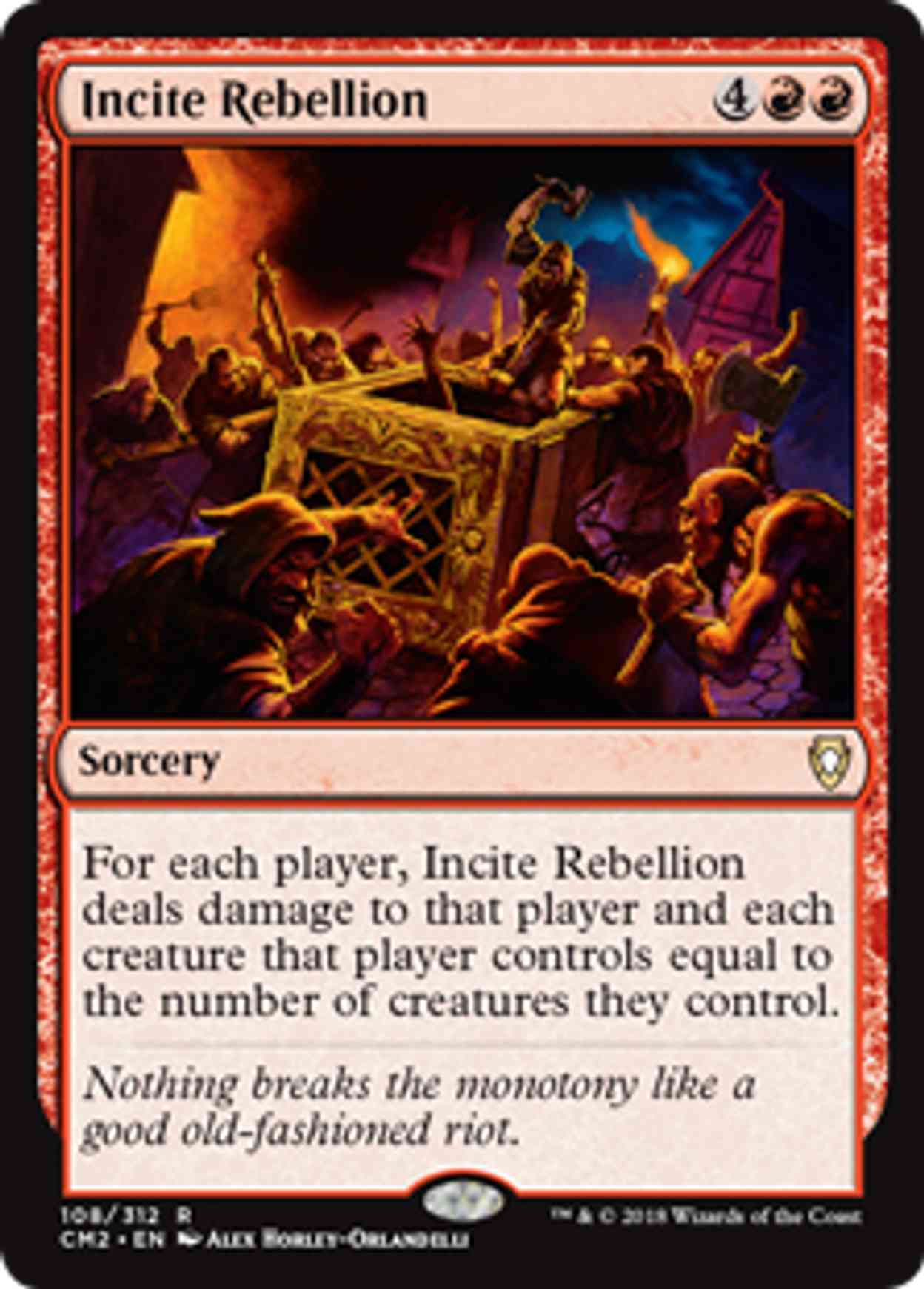 Incite Rebellion magic card front