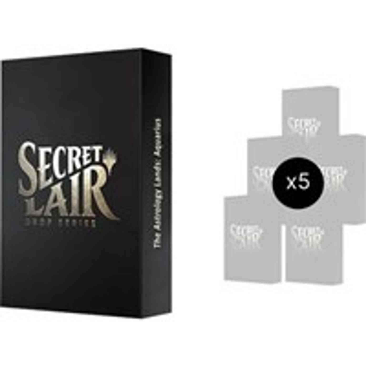 Secret Lair Drop: Astrology Lands (Aquarius) Bundle magic card front