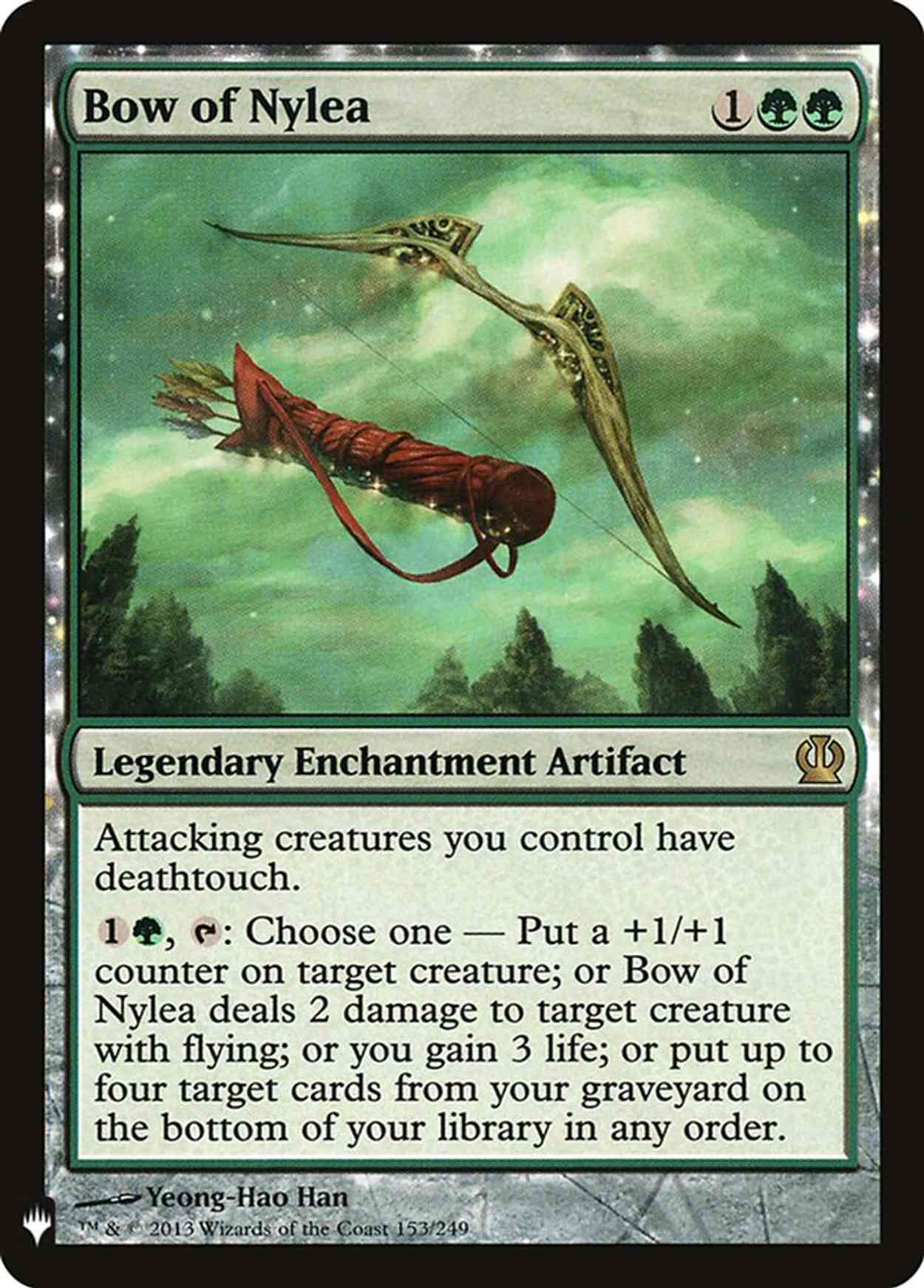 Bow of Nylea magic card front