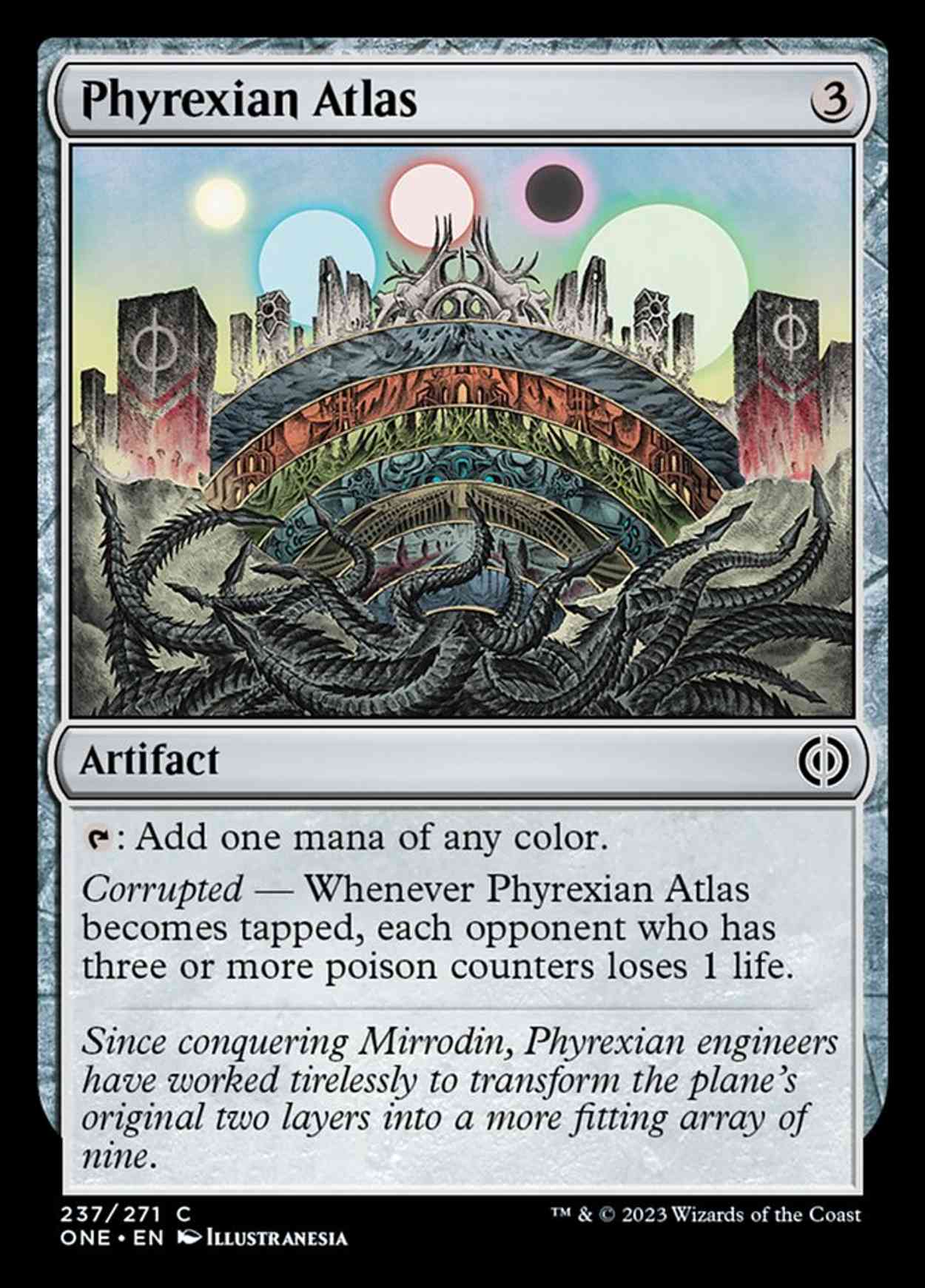 Phyrexian Atlas magic card front