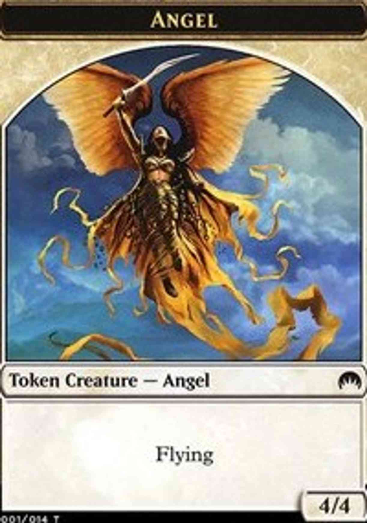 Angel Token magic card front