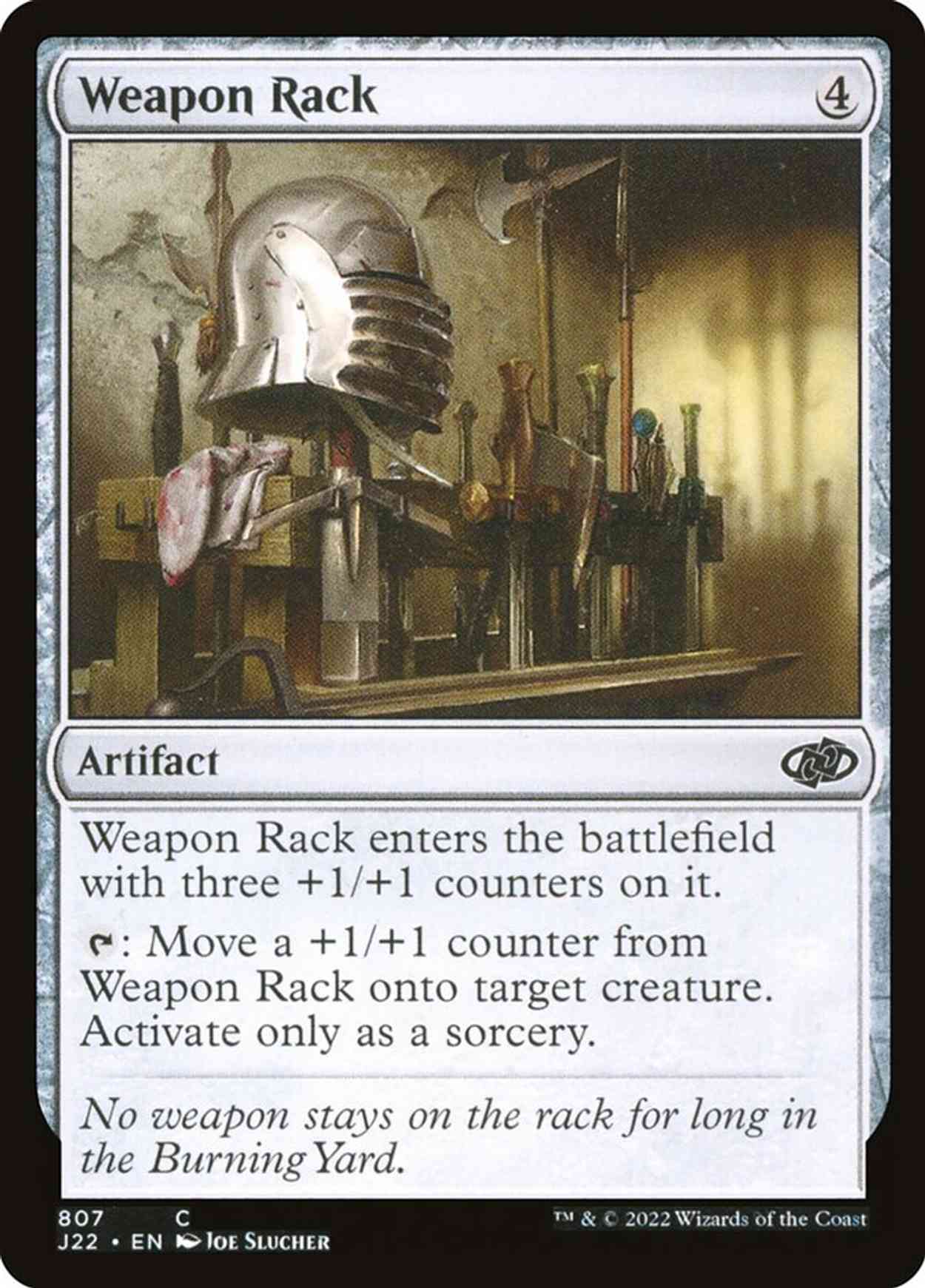 Weapon Rack magic card front