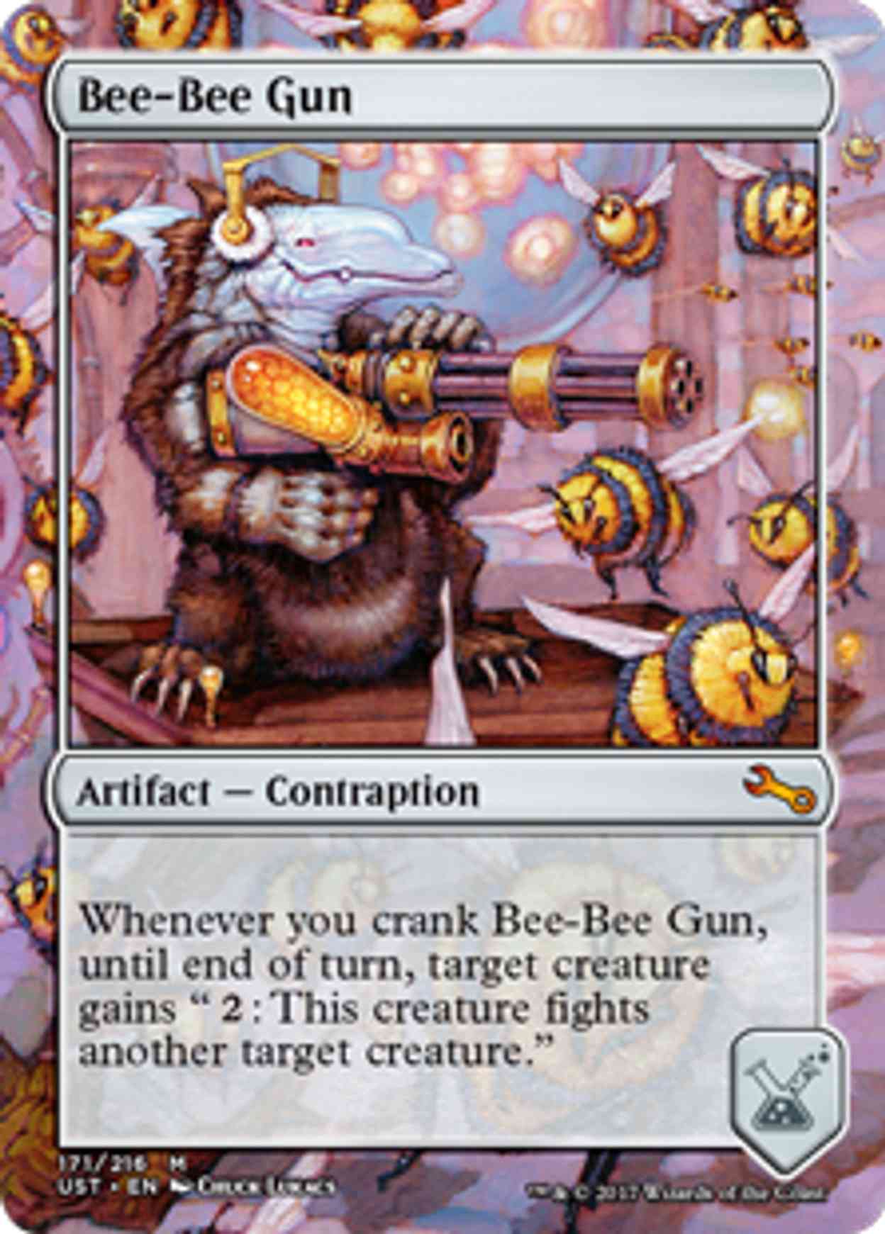 Bee-Bee Gun magic card front