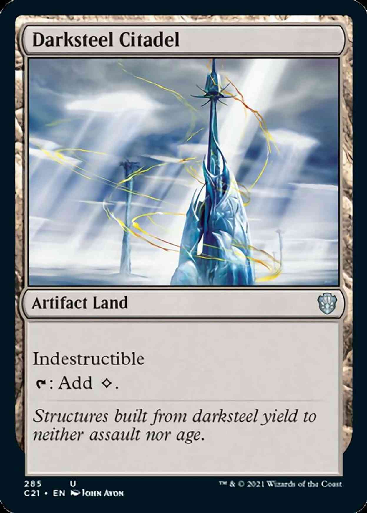 Darksteel Citadel magic card front