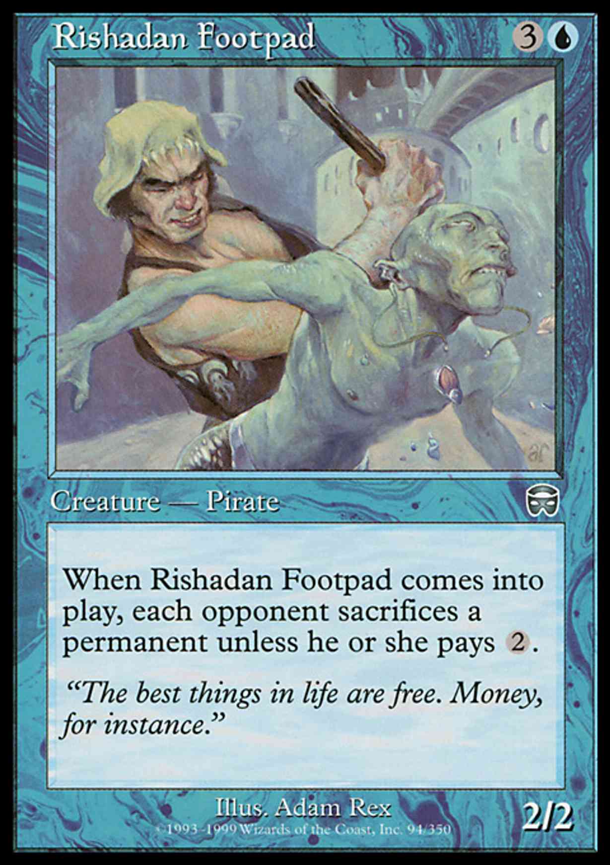 Rishadan Footpad magic card front