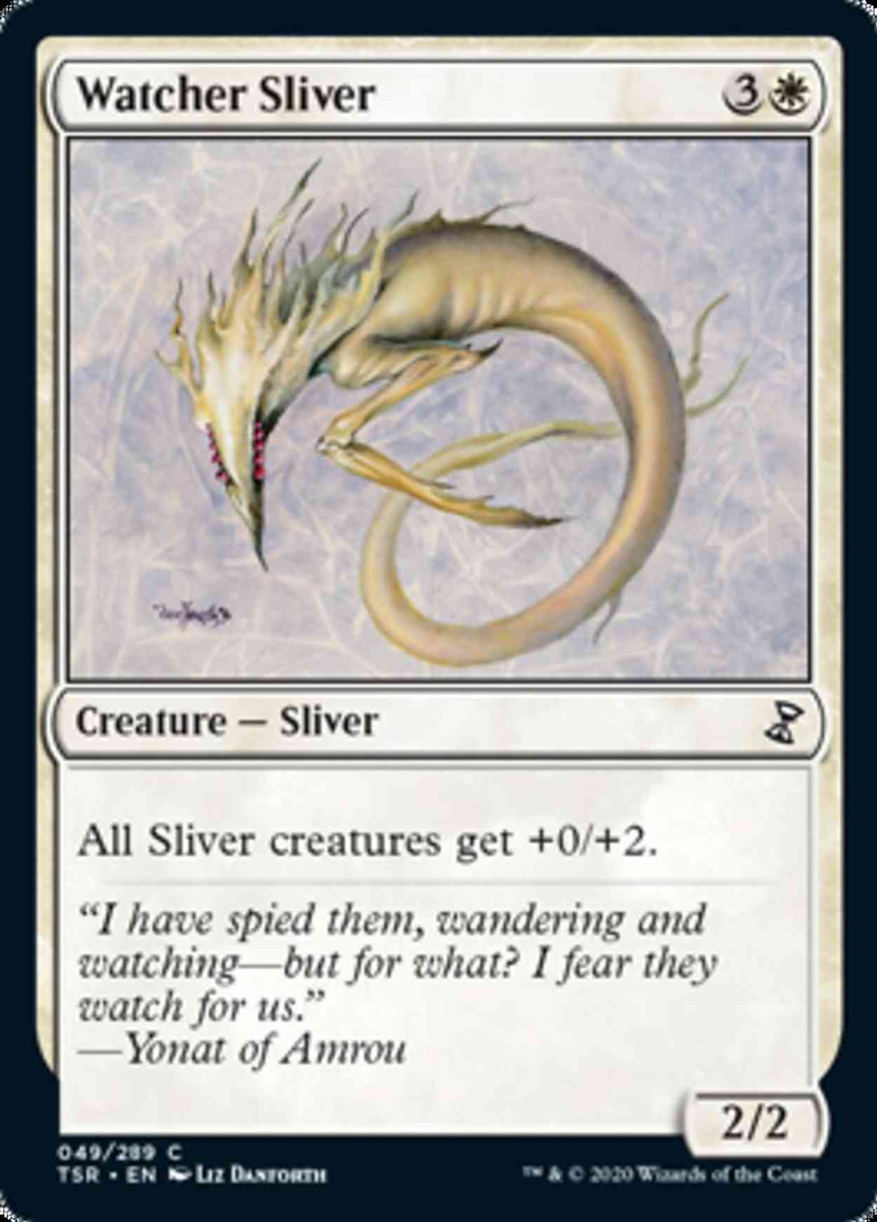 Watcher Sliver magic card front